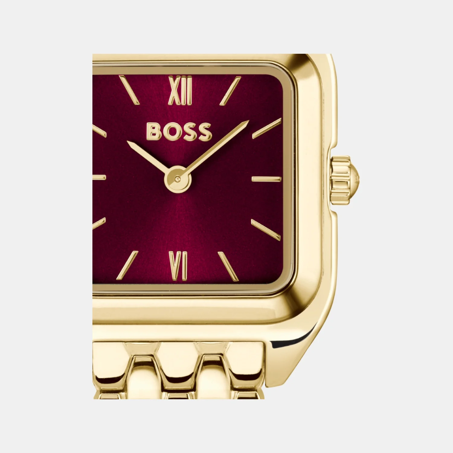 Mae Petite Women Quartz Cherry Dial Analog Stainless Steel Watch 1502824 - Image 4