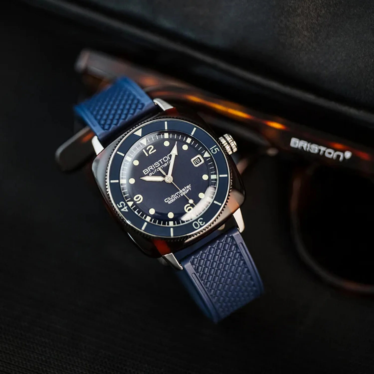 Clubmaster Legend Diver Men Automatic Navy Blue Dial Analog Rubber Watch 241740.SA.T.15.FNB - Image 5