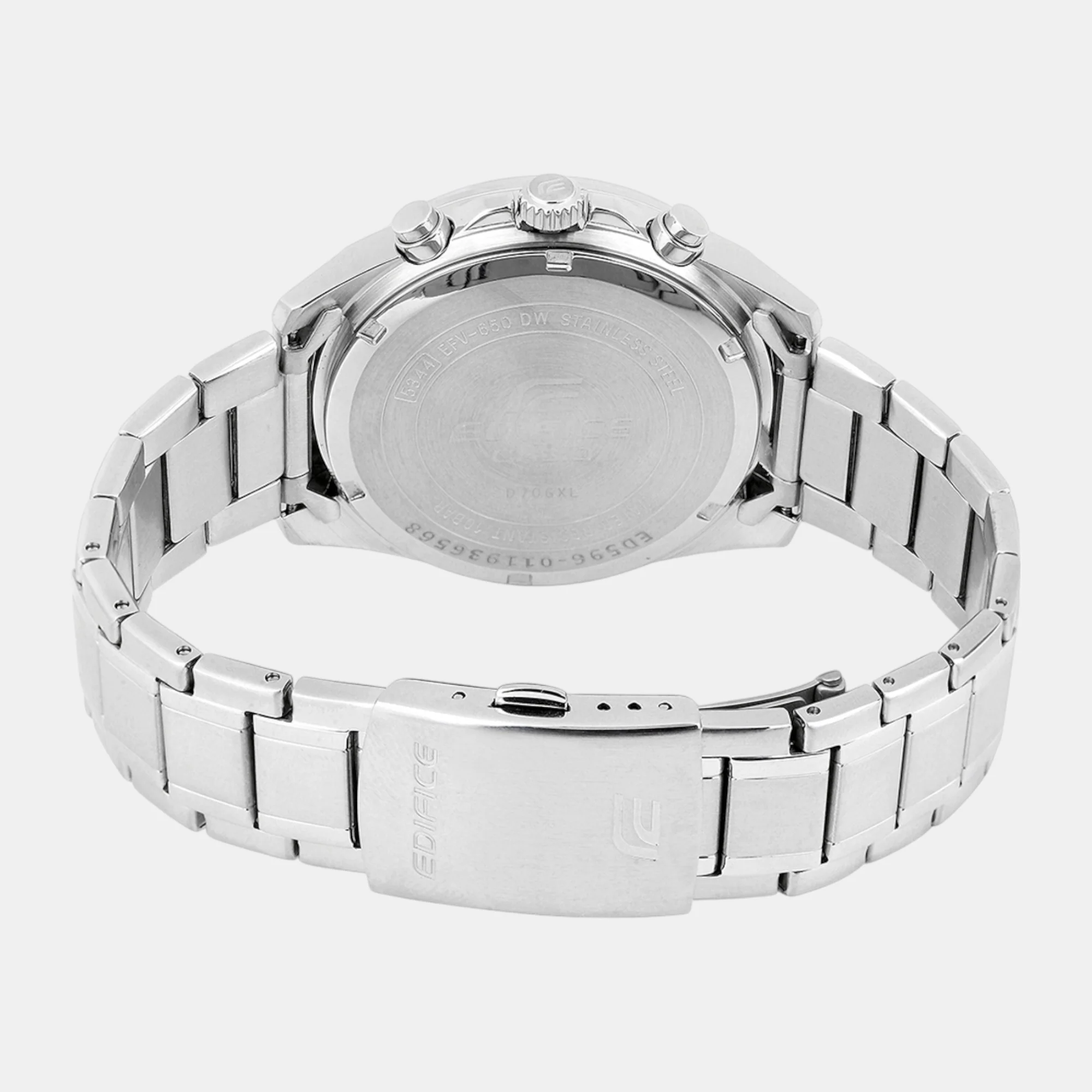 G-Shock Men Quartz Black Dial Chronograph Stainless Steel Watch ED596 - Image 7