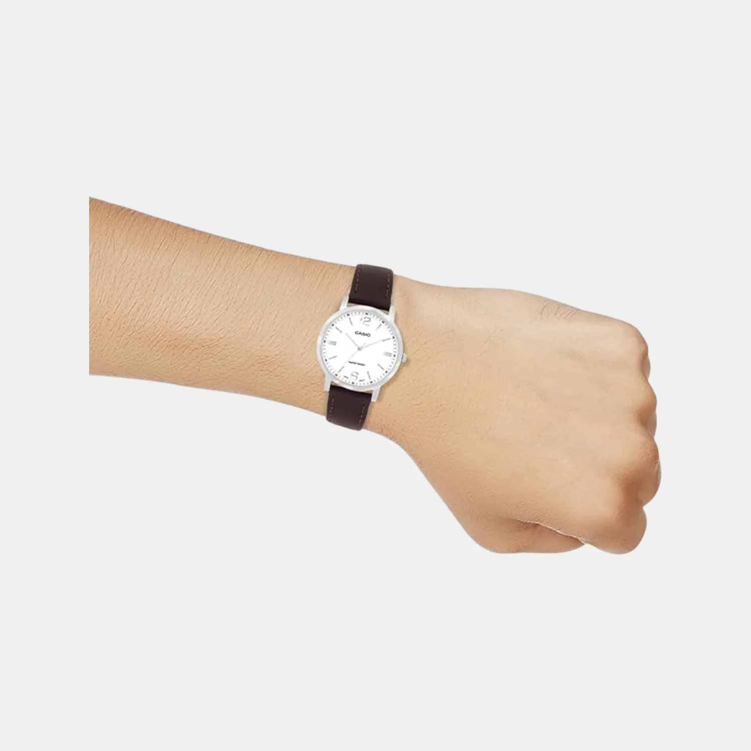 Enticer Women Quartz White Dial Analog Leather Watch A2448 - Image 4