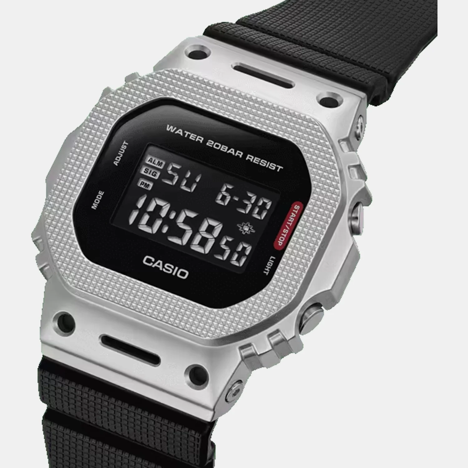 G-shock Men Quartz Black Dial Analog-Digital Resin Watch G1766 - Image 3