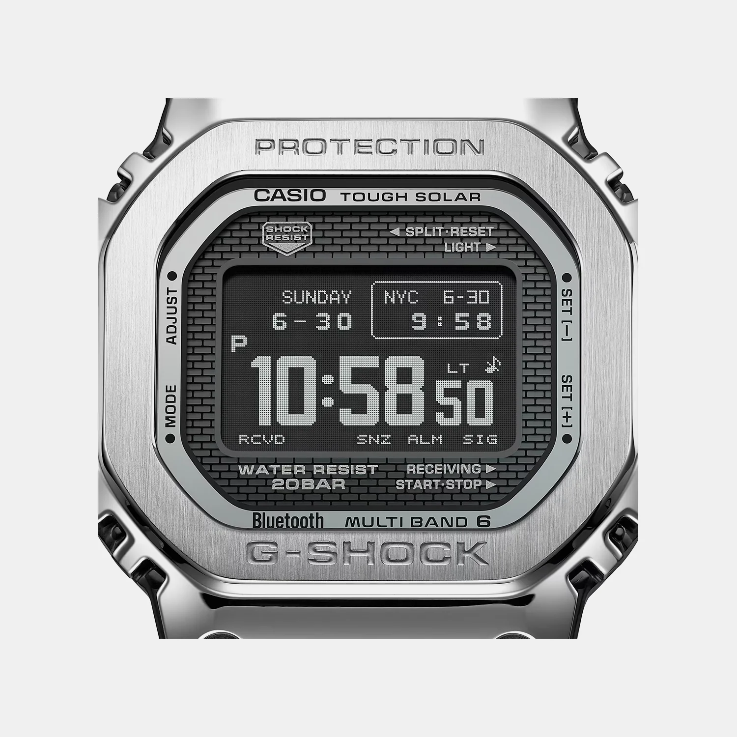 G-shock Men Quartz Black Dial Digital Metal Watch G1768 - Image 3