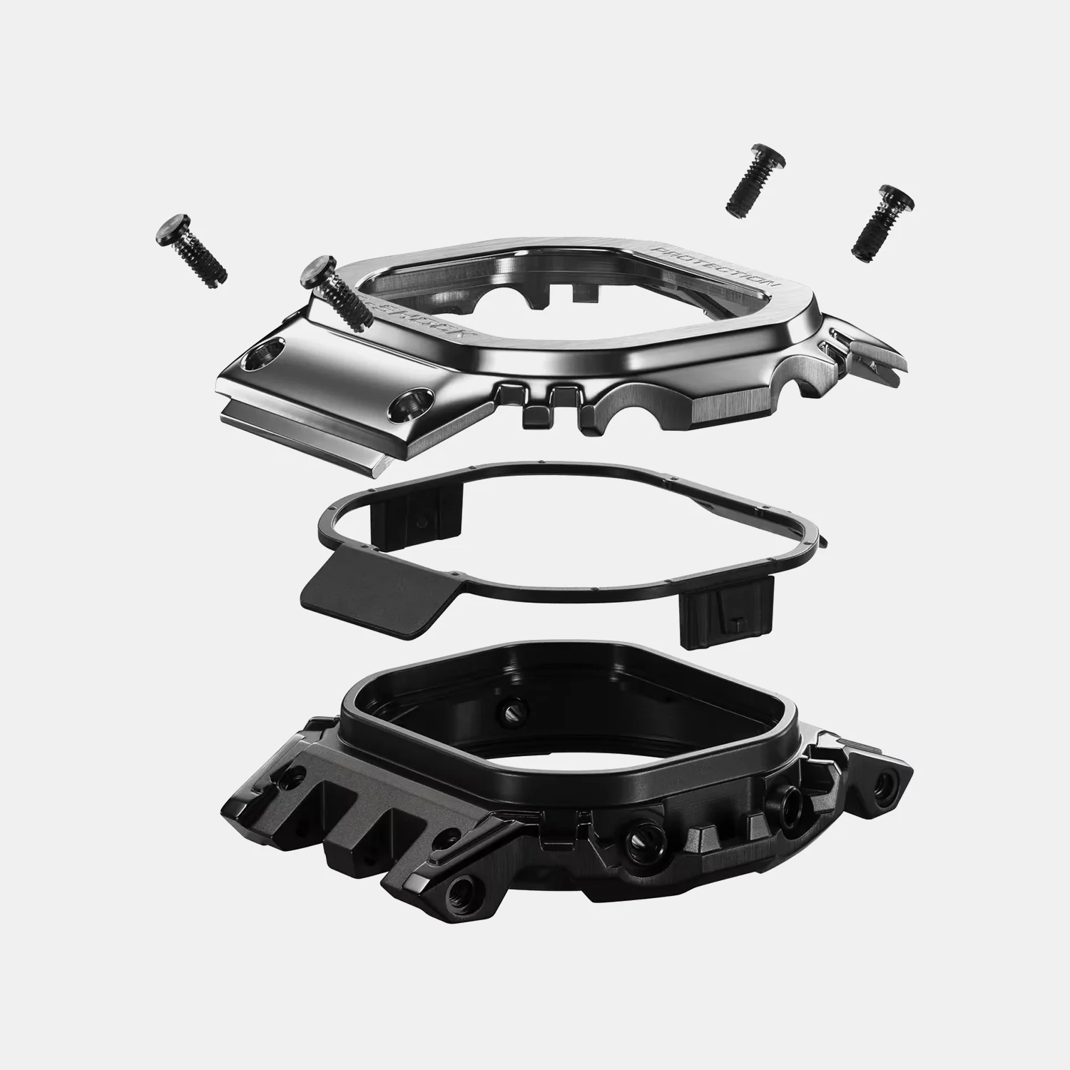 G-shock Men Quartz Black Dial Digital Metal Watch G1769 - Image 6