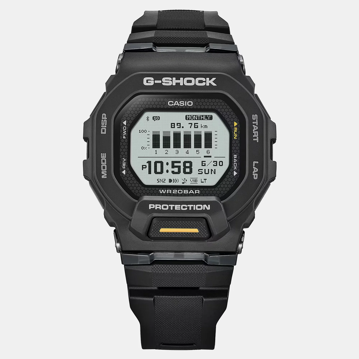 G-shock Men Quartz Black Dial Digital Resin Watch G1760 - Image 4