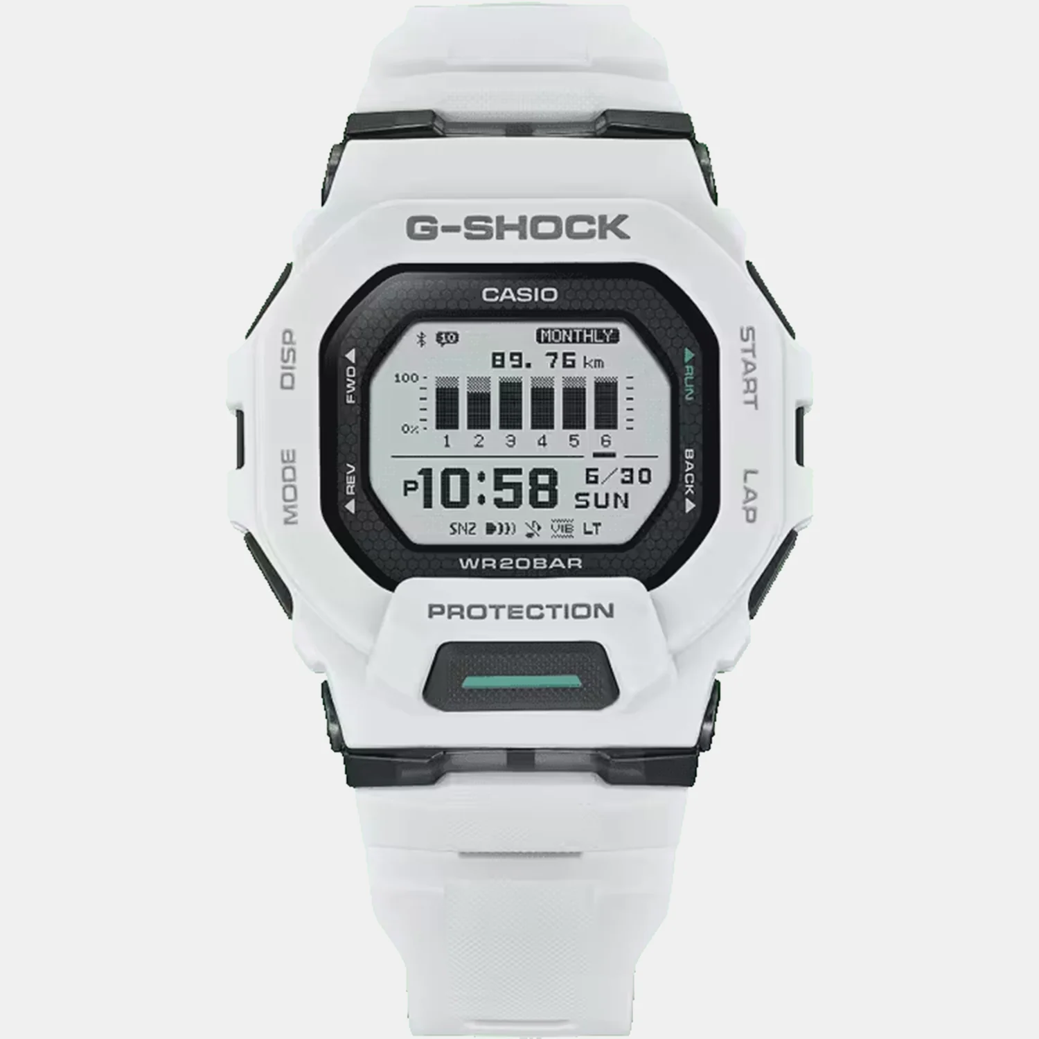 G-shock Men Quartz Grey Dial Digital Resin Watch G1761 - Image 4