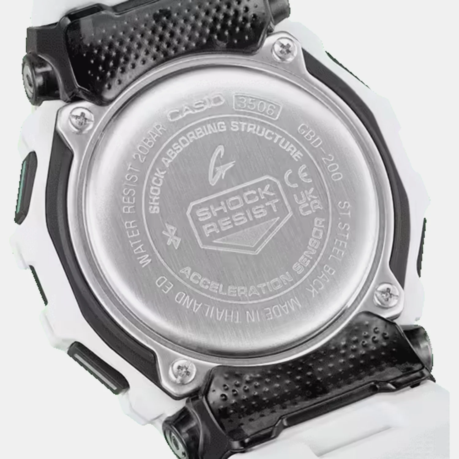 G-shock Men Quartz Grey Dial Digital Resin Watch G1761 - Image 5