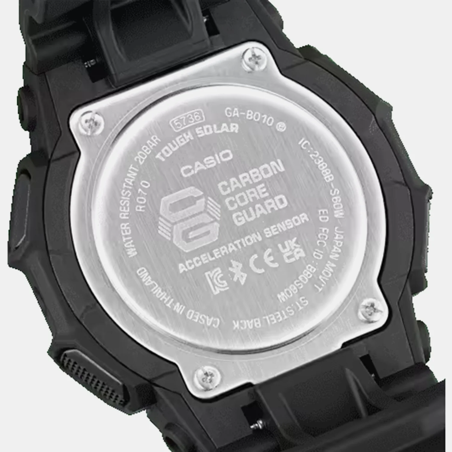 G-shock Men Solar Black Dial Analog-Digital Resin Watch G1754 - Image 7