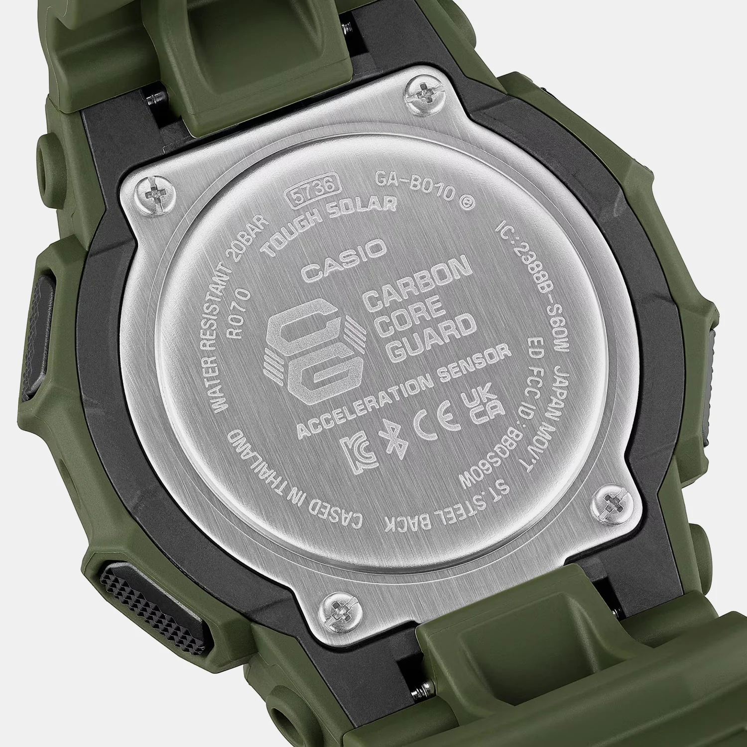 G-shock Men Solar Black Dial Analog-Digital Resin Watch G1756 - Image 10