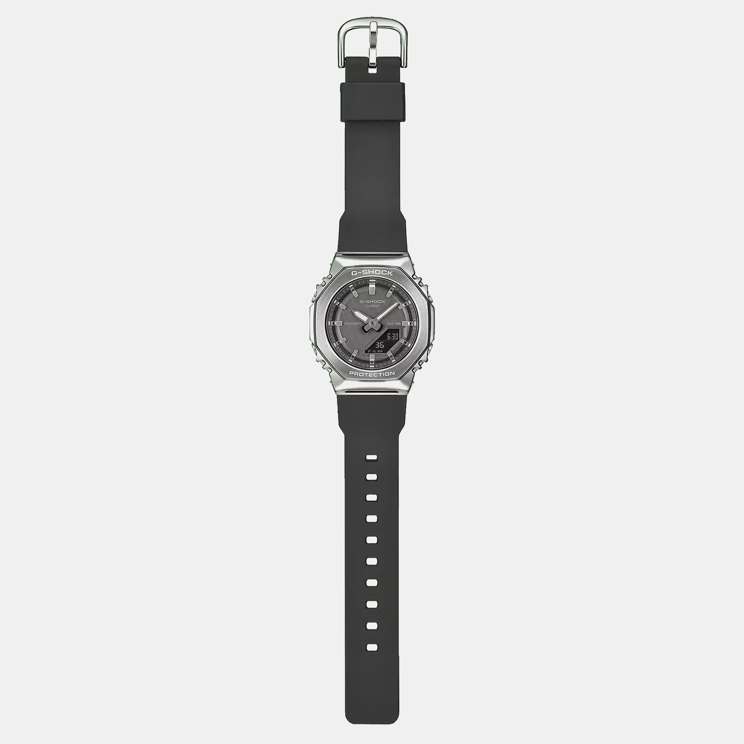 G-shock Women Quartz Black Dial Analog-Digital Resin Watch G1781 - Image 4