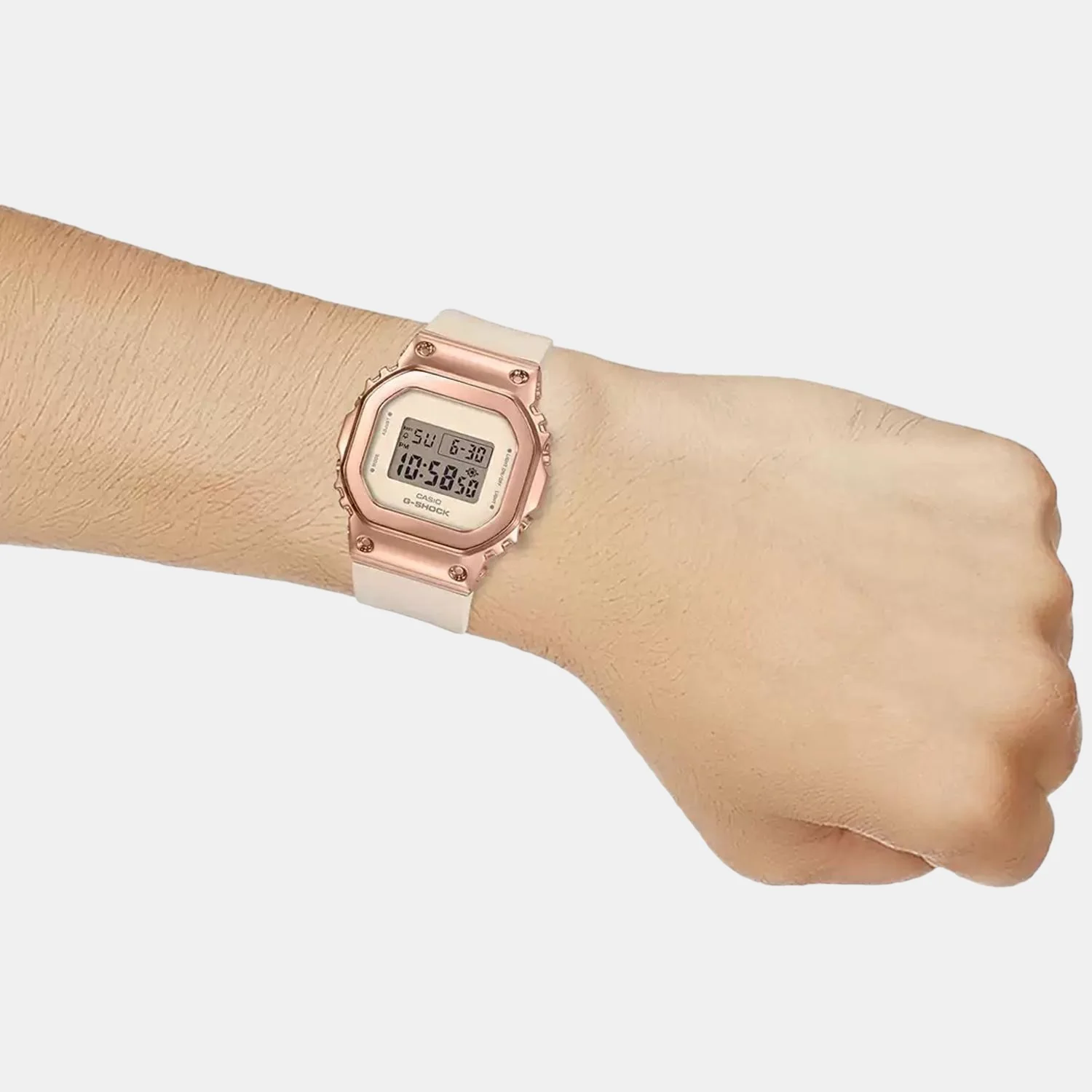 G-Shock Women Quartz Pink Dial Digital Resin Watch G1071 - Image 7