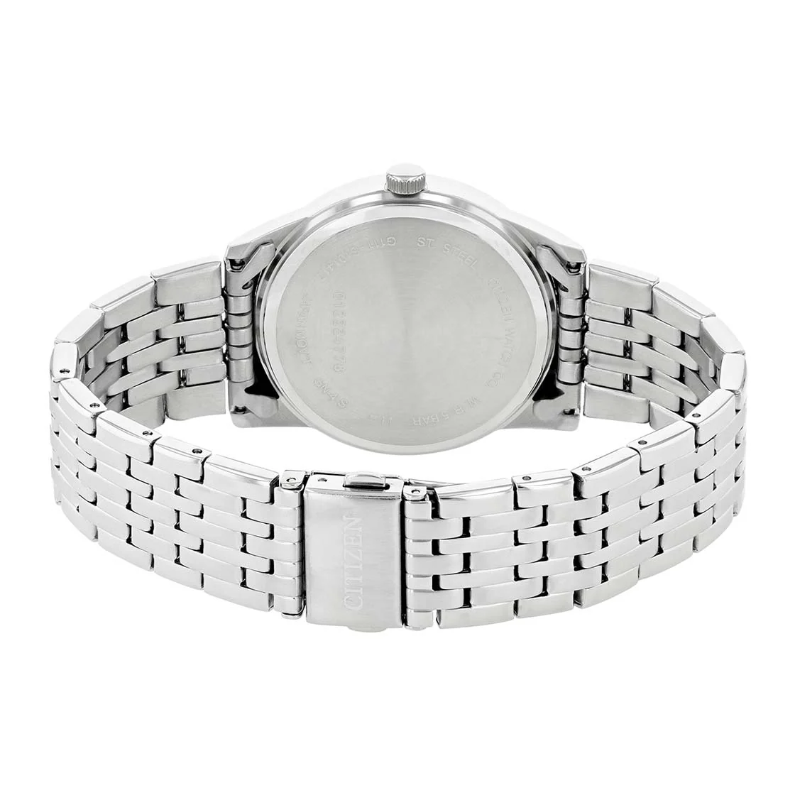 Men Quartz Blue Dial Analog Stainless Steel Watch BI5000-87L - Image 3