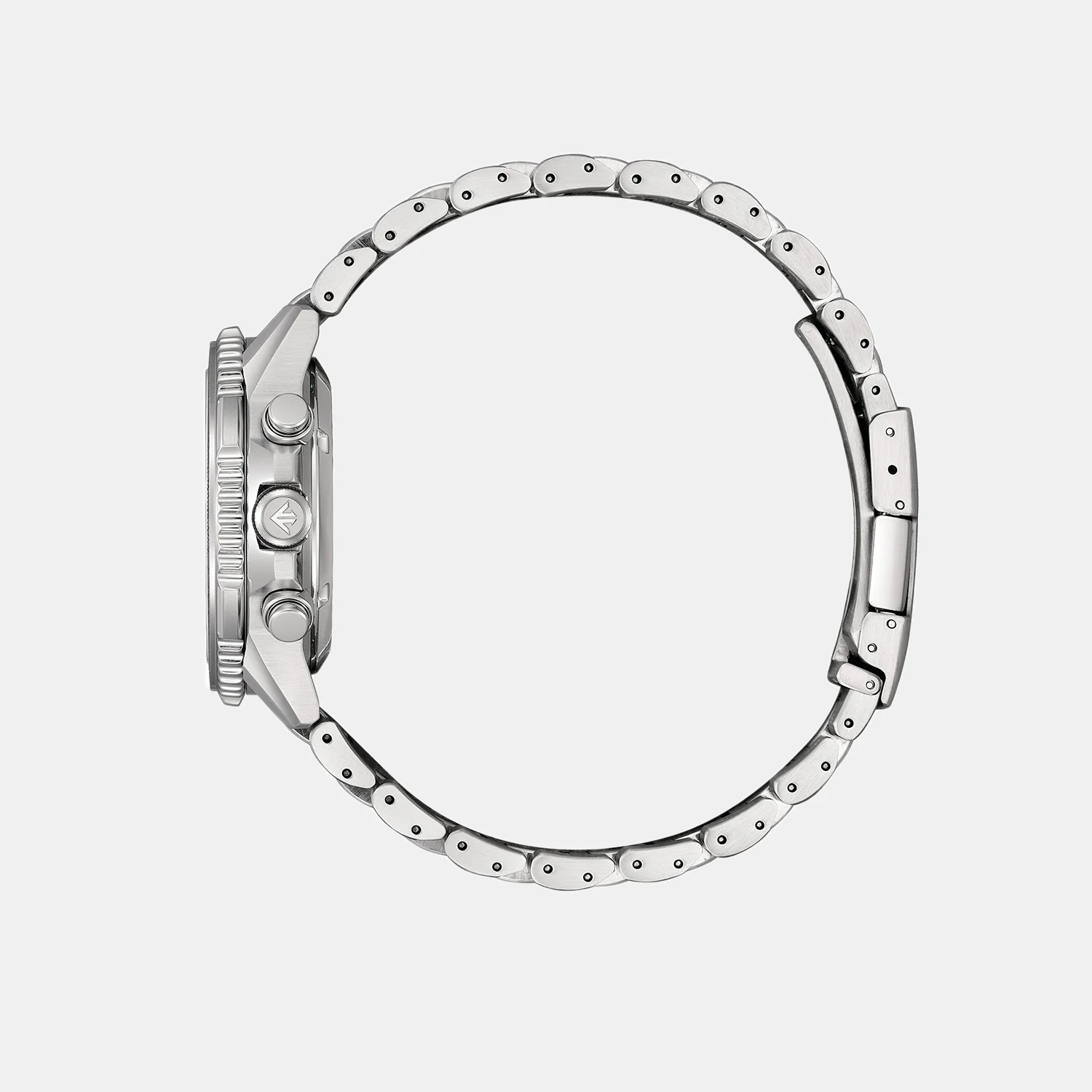 Promaster Sky Men Eco-Drive White Dial Chronograph Stainless Steel Watch CA4660-61A - Image 3