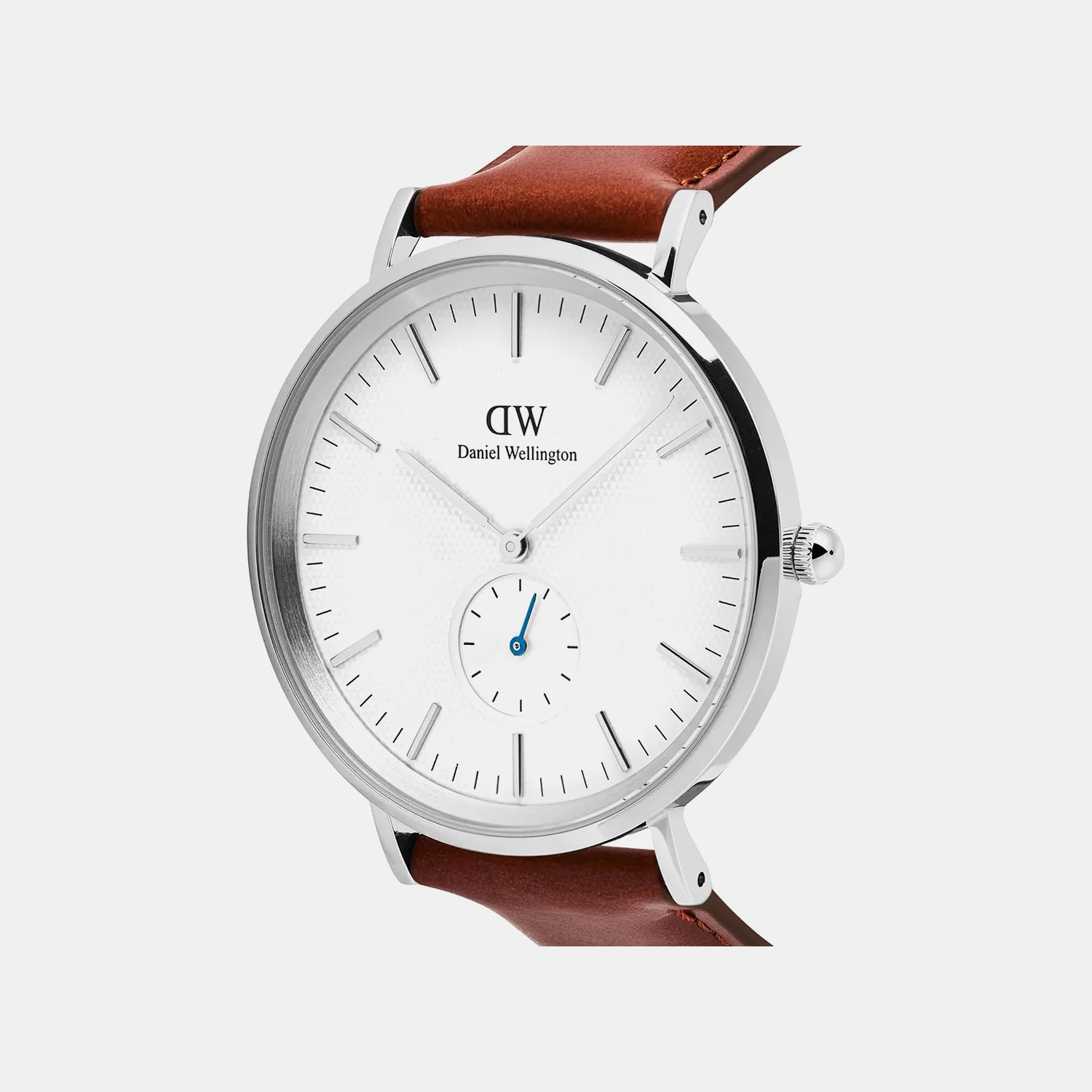 Classic Multi-Eye Sheffield Men Quartz Silver Dial Analog Leather Watch DW00100867 - Image 3