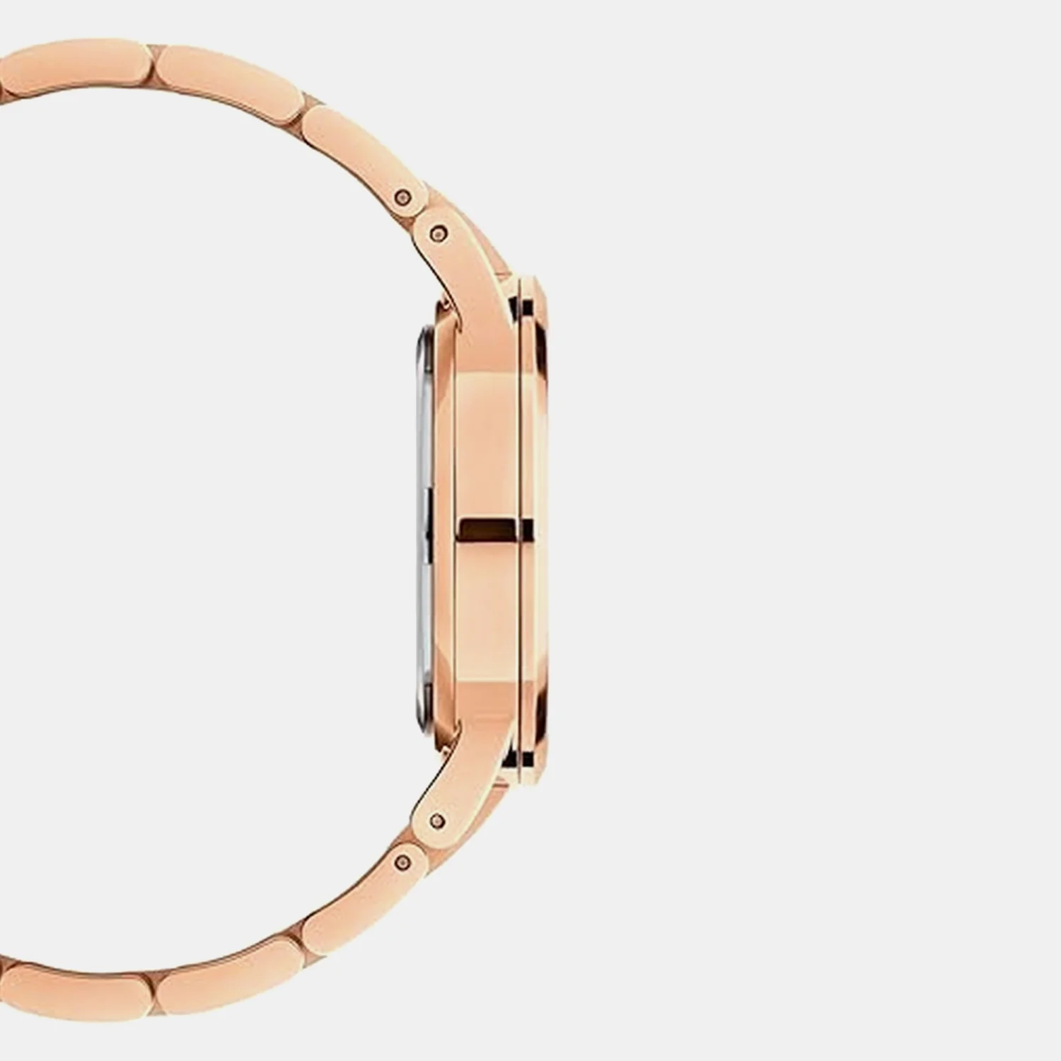 Iconic Unisex Quartz White Dial Analog Stainless Steel Watch DW00100209K - Image 3