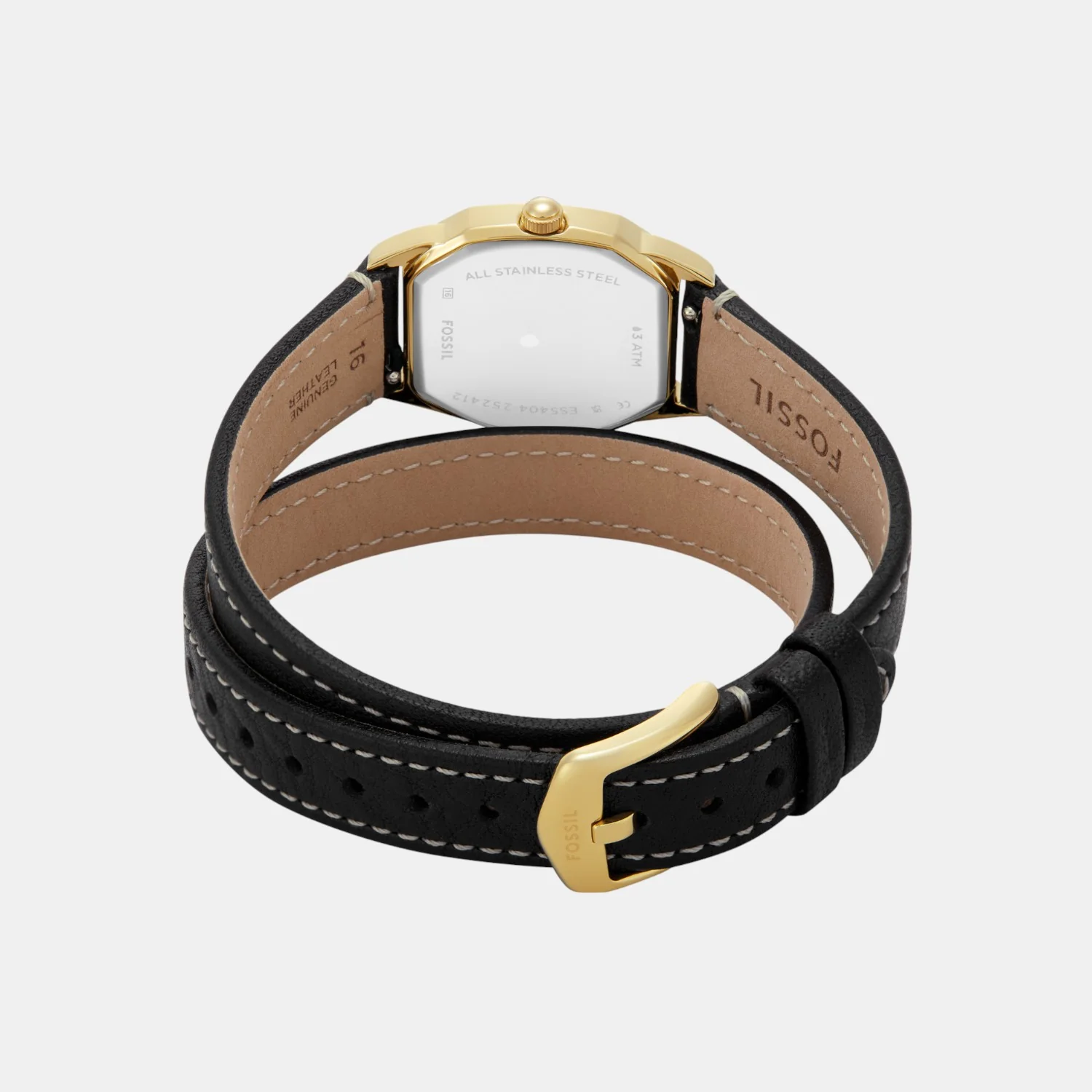 Harlow Women Quartz Cream Dial Analog Leather Watch ES5404 - Image 7