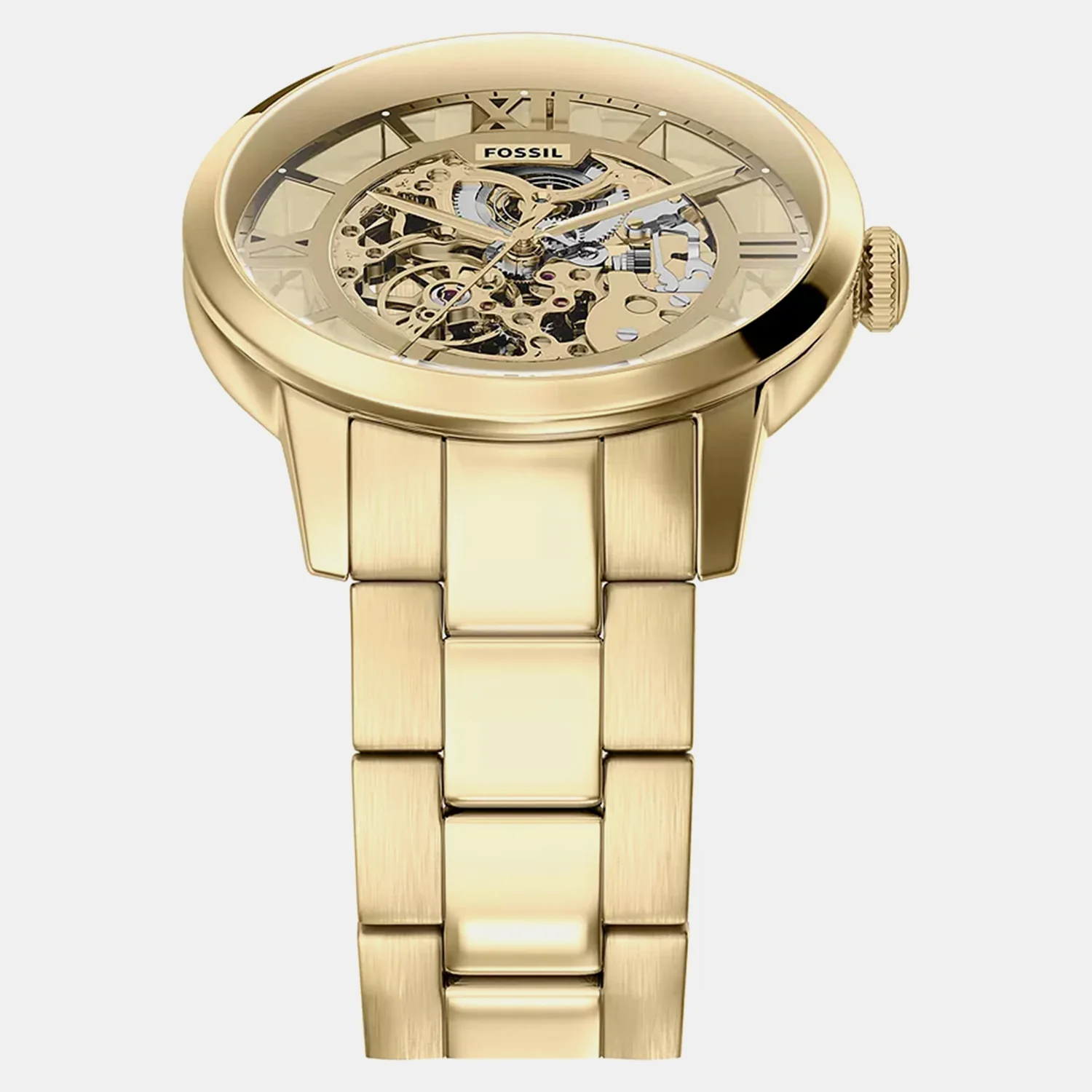 Men Automatic Gold Dial Analog Stainless Steel Watch ME3280 - Image 6