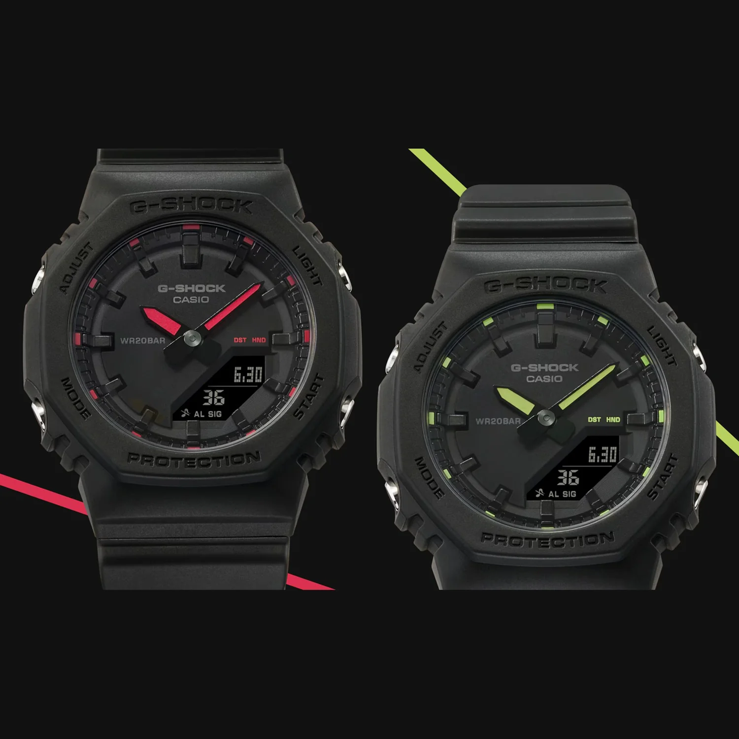 G-Shock Women Quartz Black Dial Analog-Digital Resin Watch GMA-P2100SA-1A1 G1718 - Image 5