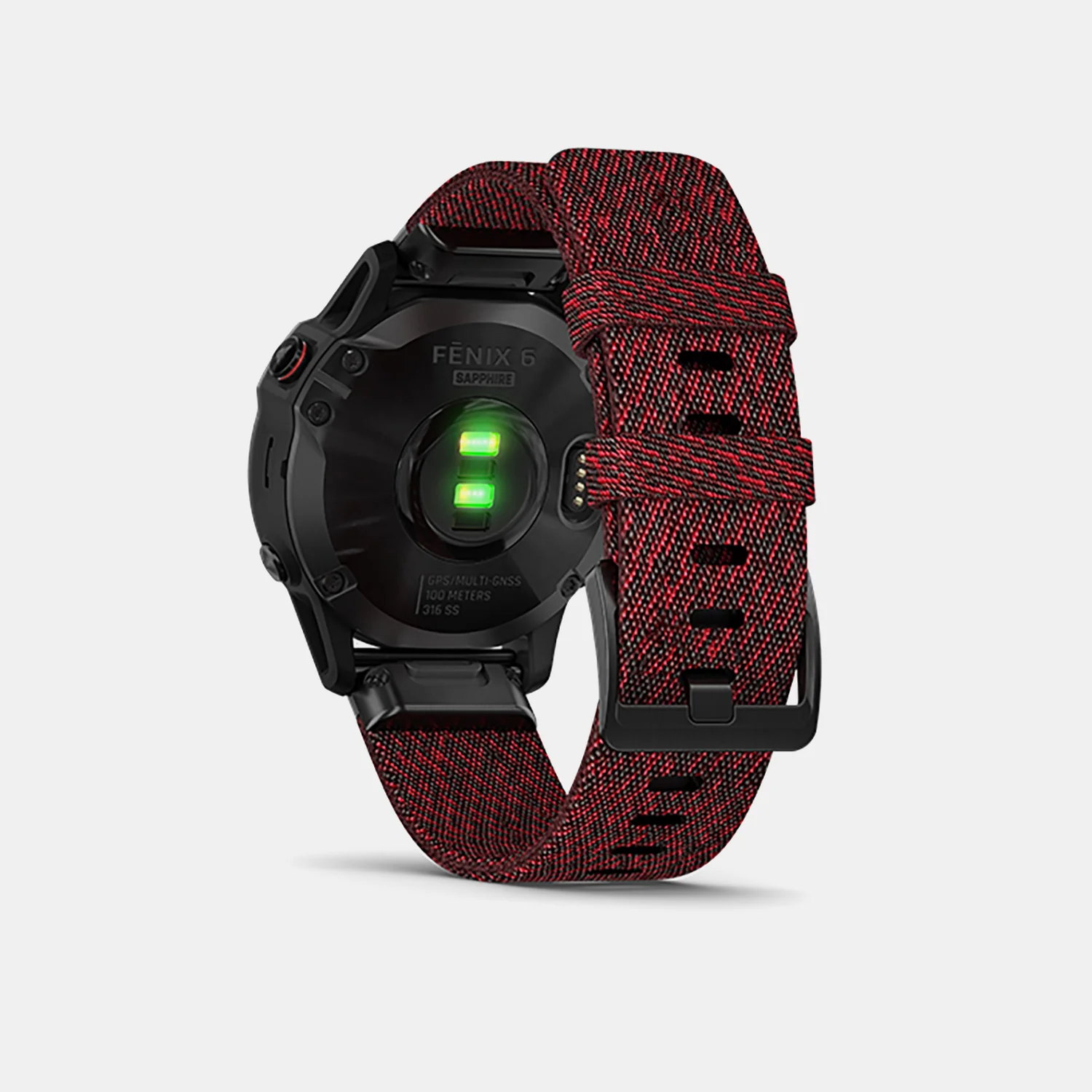 Fenix 6 Men Quartz Black Dial Analog Nylon Watch FENIX 6 BLACK DLC BLACK 010-02158-65B - Image 5