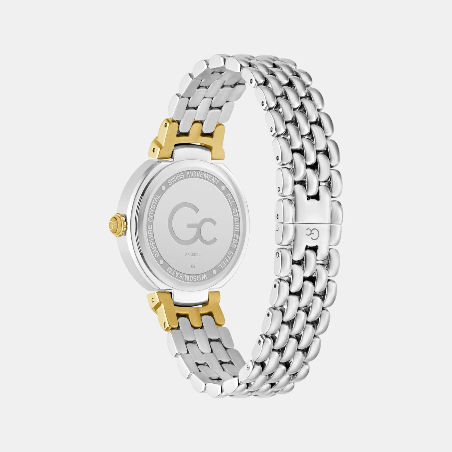 Gc Allure Women Quartz Green Dial Analog Stainless Steel Watch Z64002L1 - Image 9