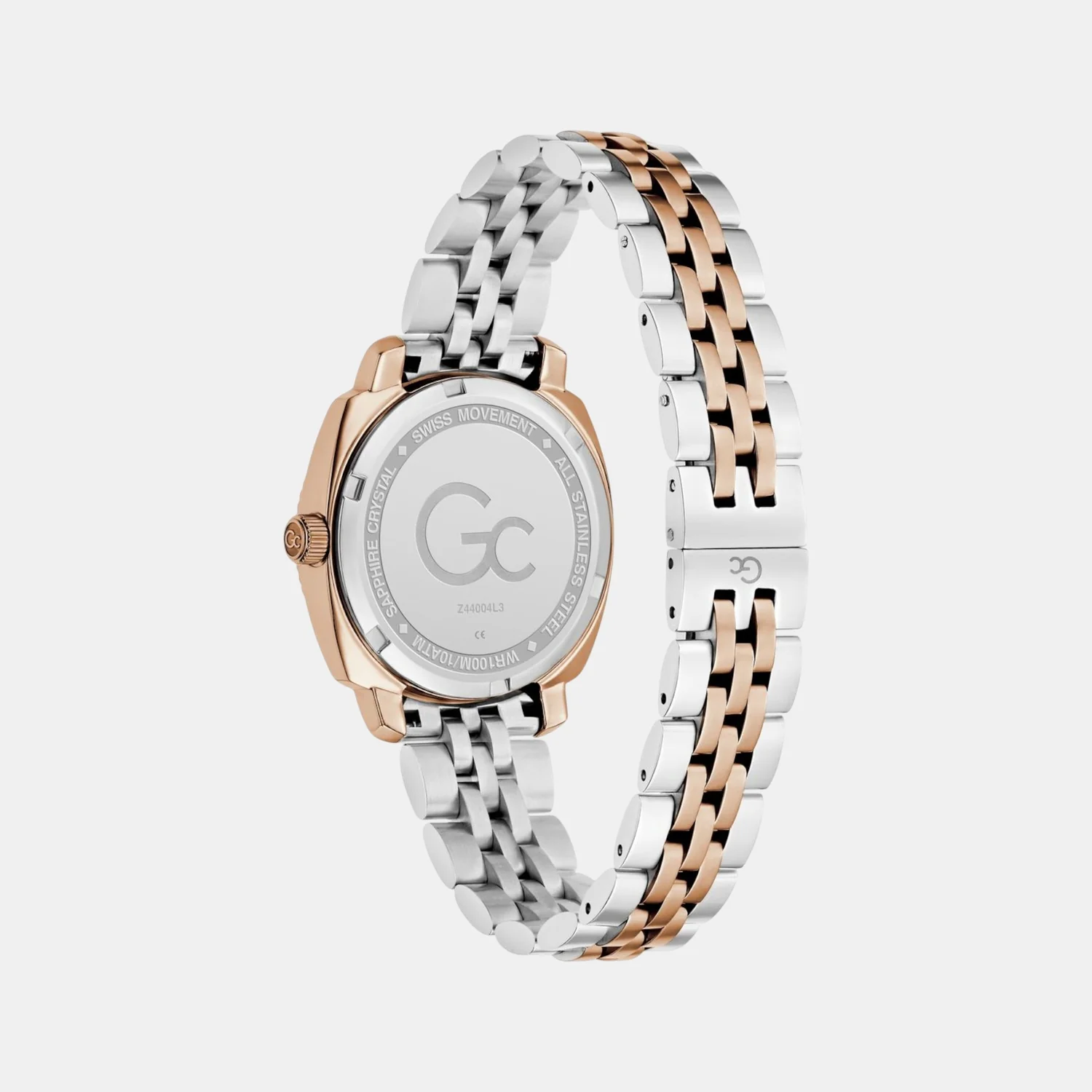 Gc Flair Coussin Lady Women Quartz Green Dial Analog Stainless Steel Watch Z44004L3 - Image 9