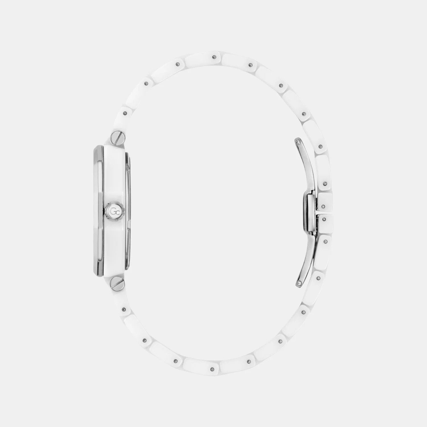 Gc Gleam Women Quartz White Dial Multi-Function Ceramic Watch Z59003L1 - Image 9