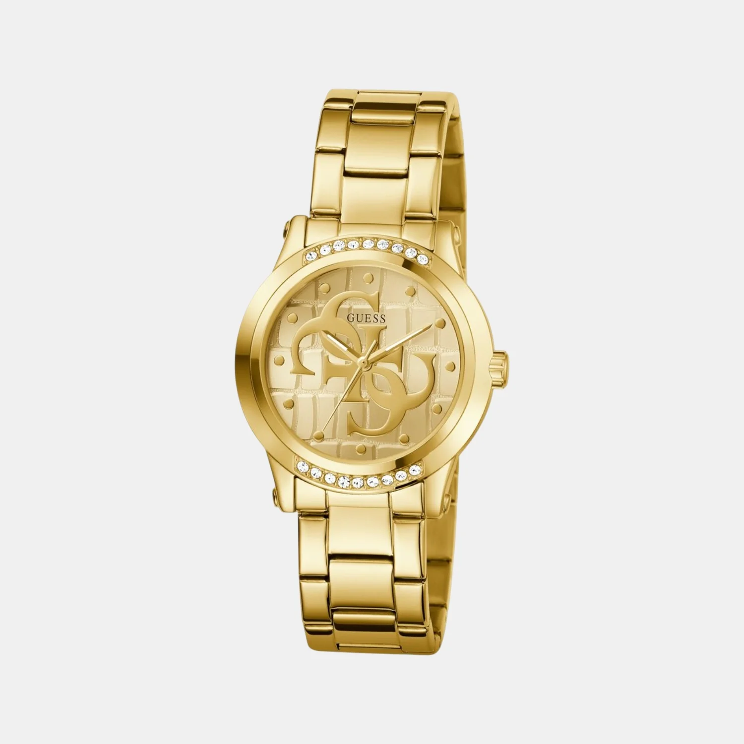 Annette Women Quartz Champagne Dial Analog Stainless Steel Watch GW0861L2 - Image 4