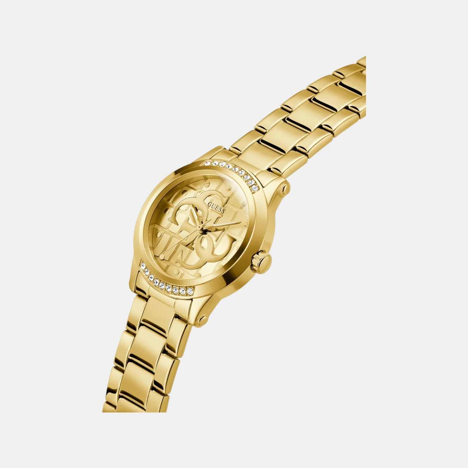 Annette Women Quartz Champagne Dial Analog Stainless Steel Watch GW0861L2 - Image 6