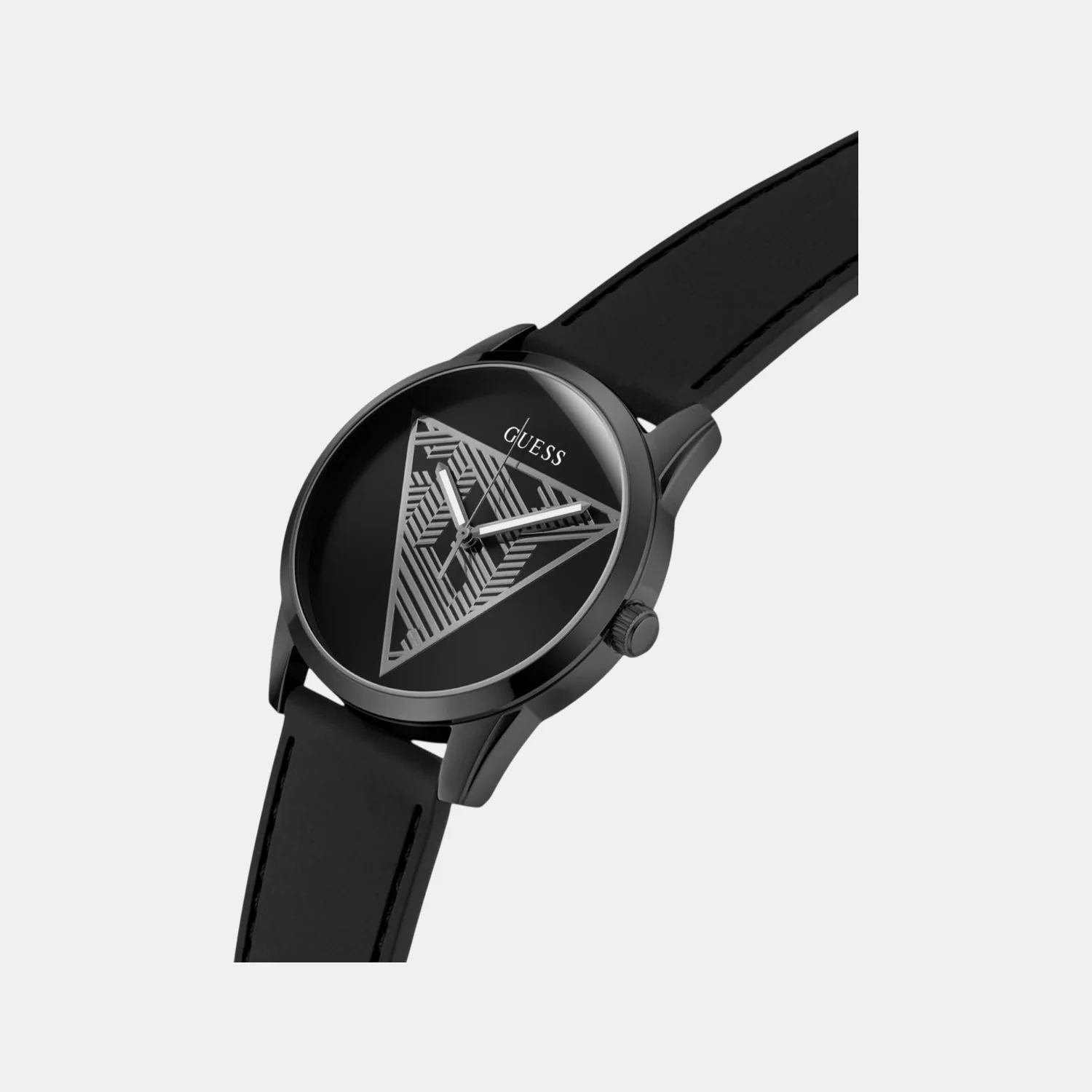 Clark Men Quartz Black Dial Analog Silicone Watch GW0957G3 - Image 6