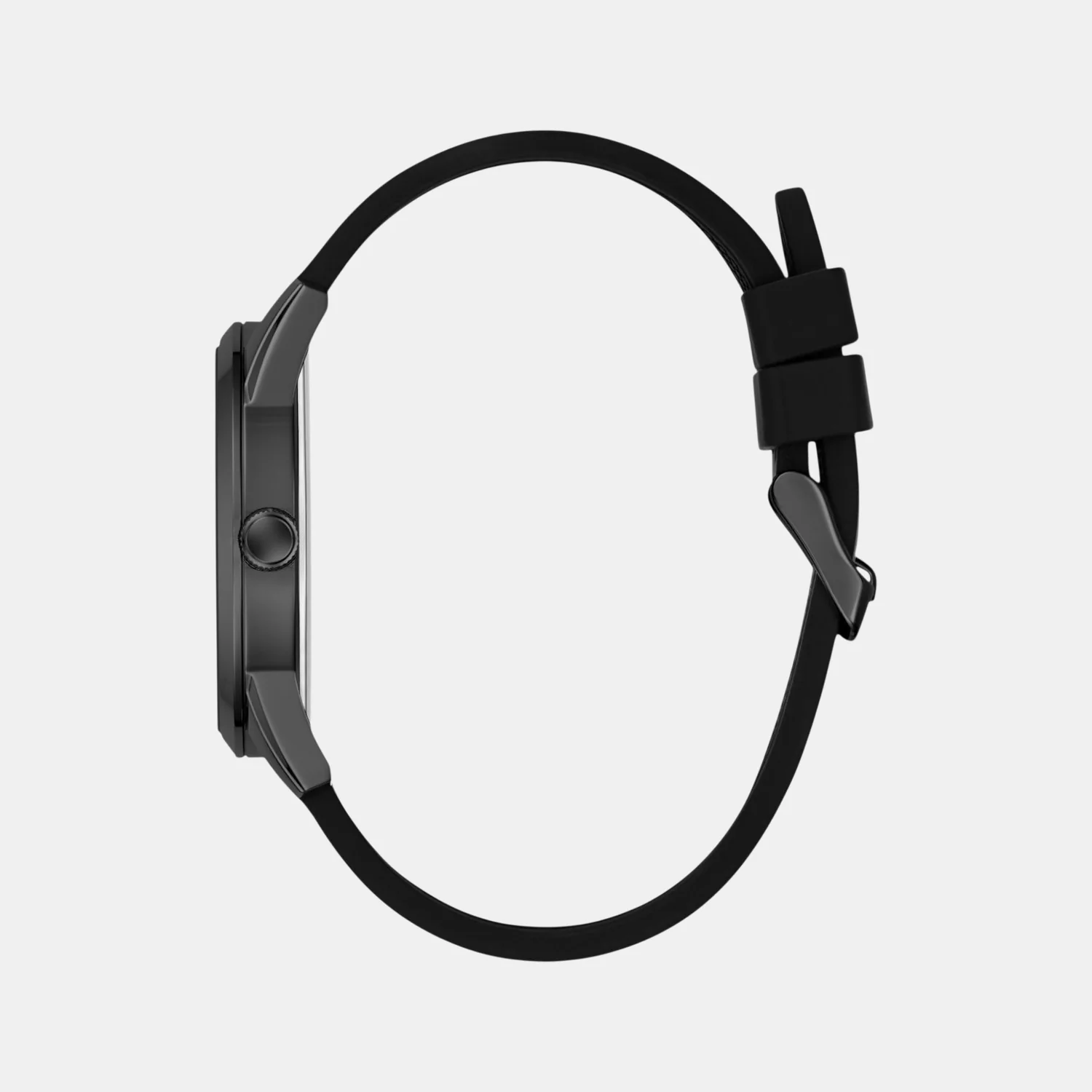 Clark Men Quartz Black Dial Analog Silicone Watch GW0957G3 - Image 8