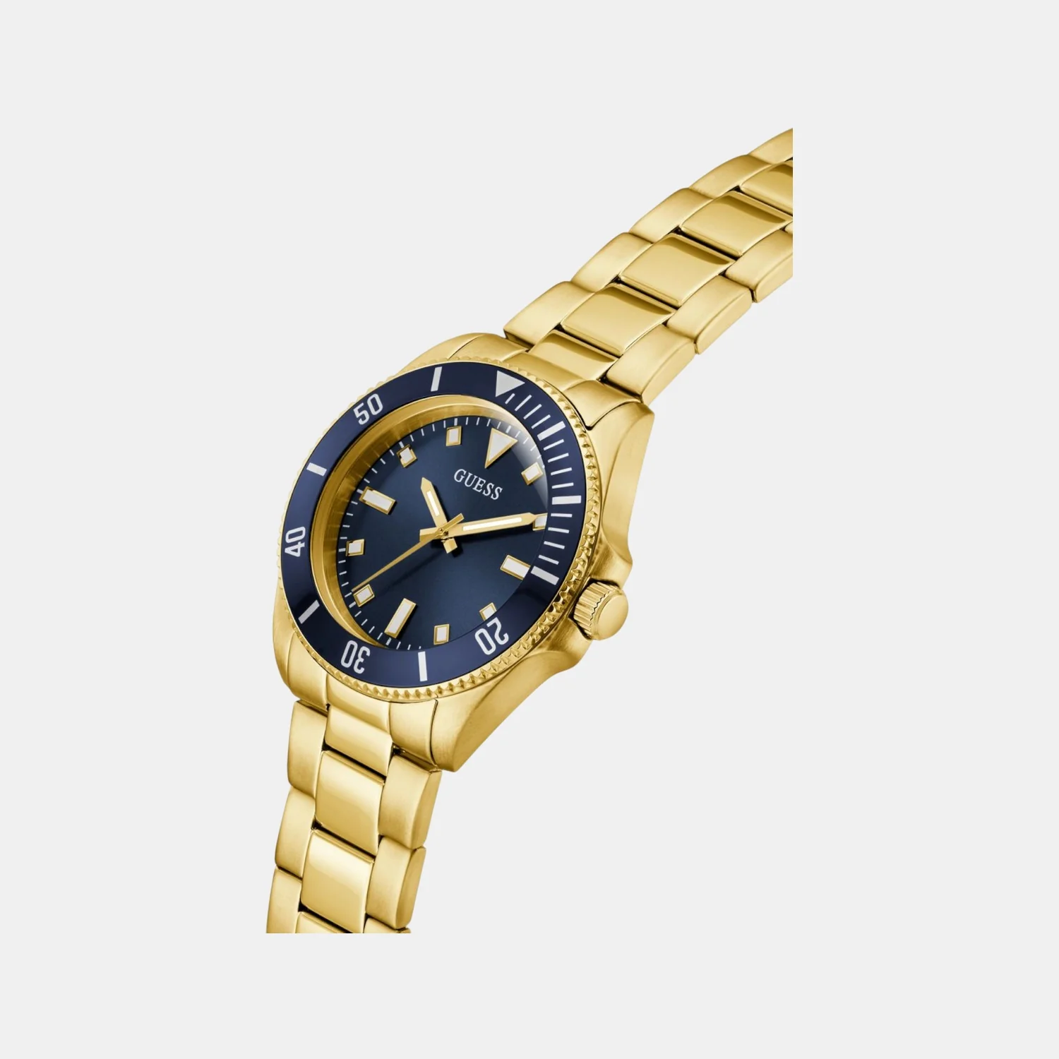 Cliff Men Quartz Blue Dial Analog Stainless Steel Watch GW0968G2 - Image 6