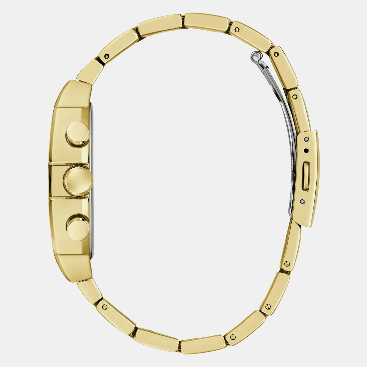 Men Quartz Gold Dial Chronograph Stainless Steel Watch GW1068G2 - Image 4