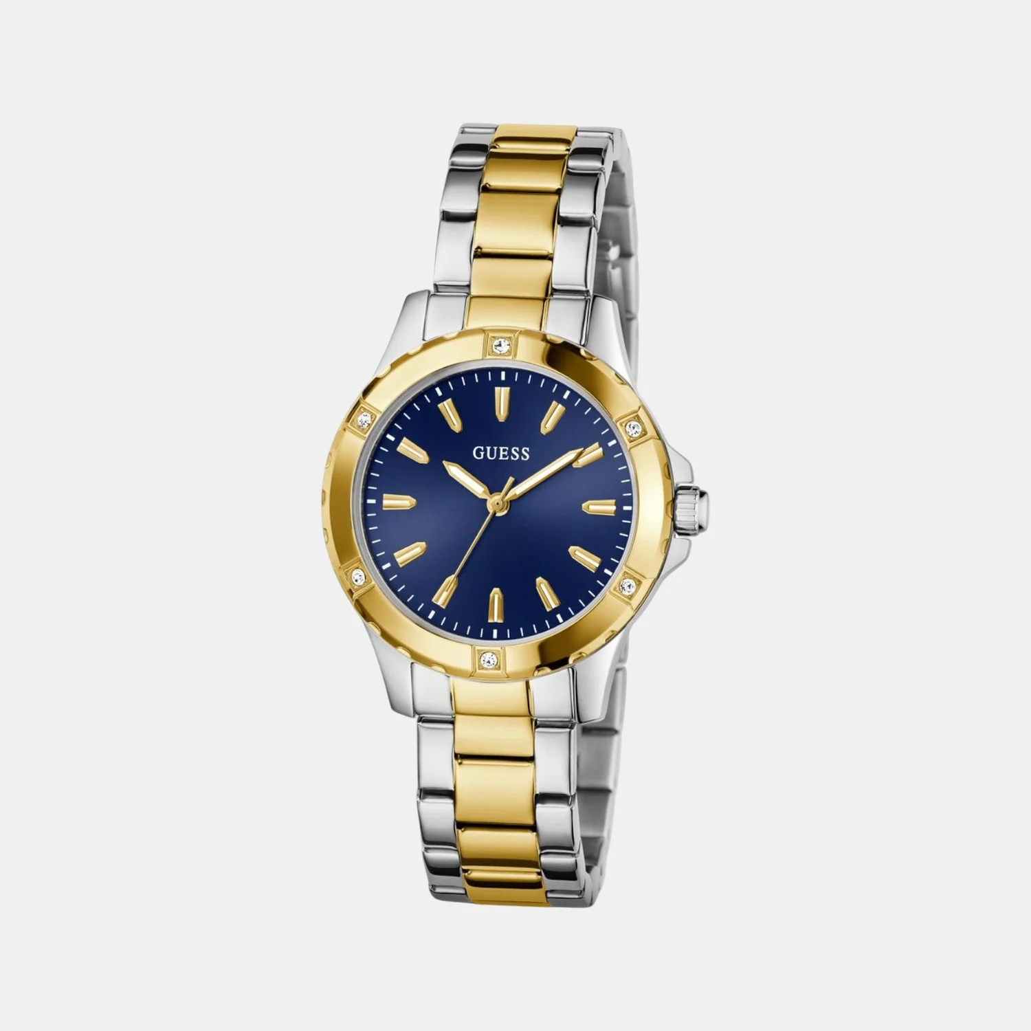 Mist Women Quartz Blue Dial Analog Stainless Steel Watch GW0948L3 - Image 4