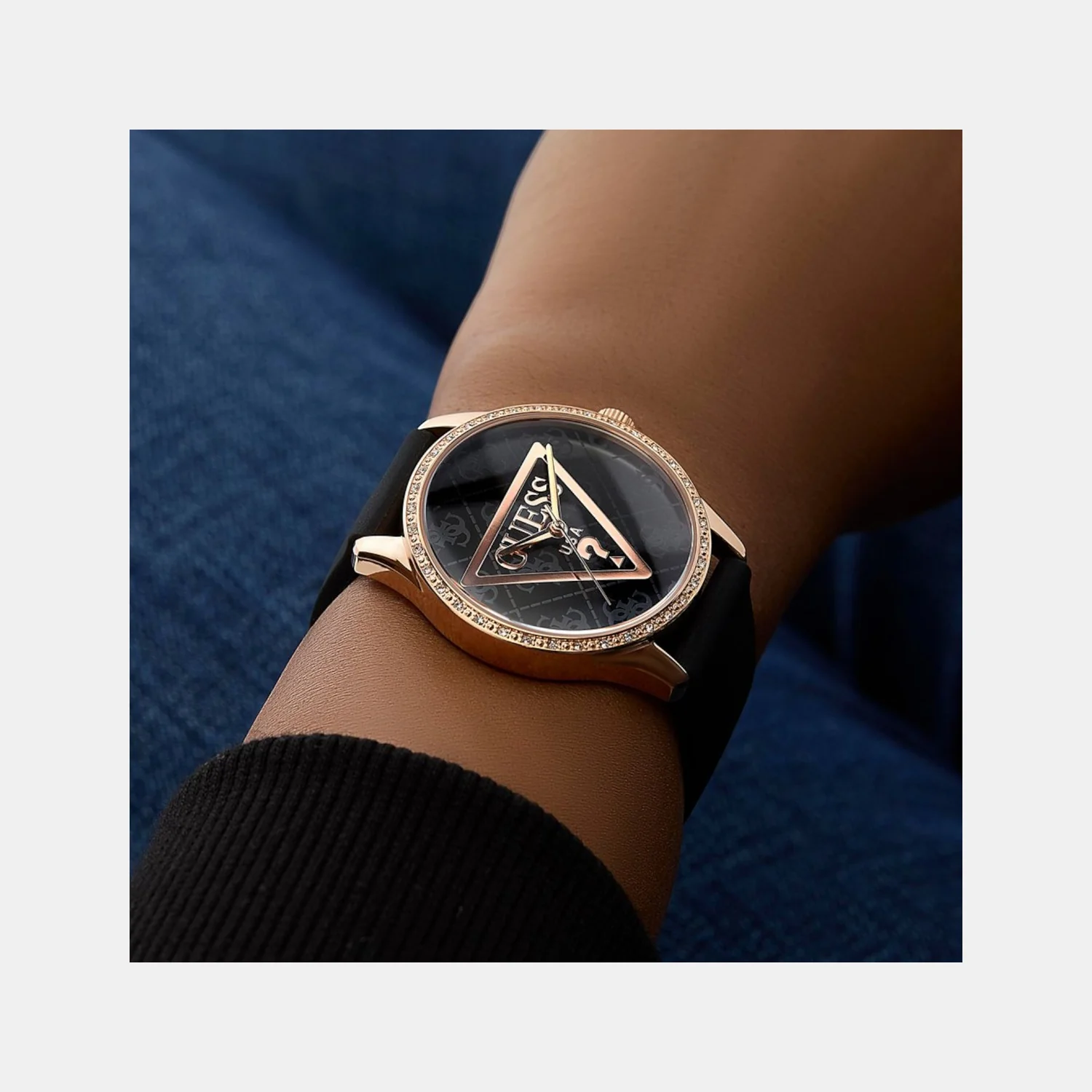 Roxy Women Quartz Black Dial Analog Silicone Watch GW0942L3 - Image 5