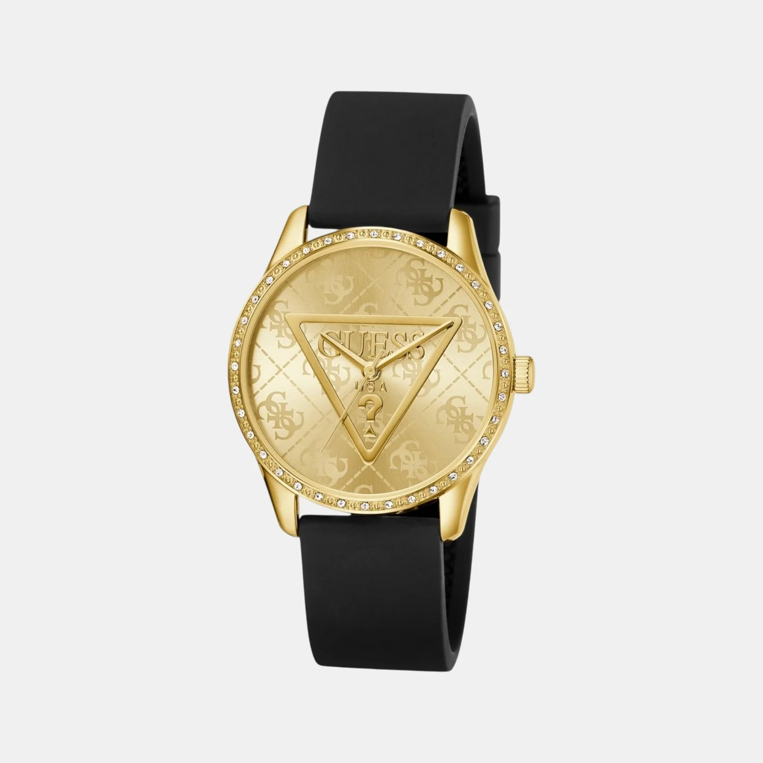 Roxy Women Quartz Champagne Dial Analog Silicone Watch GW0942L2 - Image 4