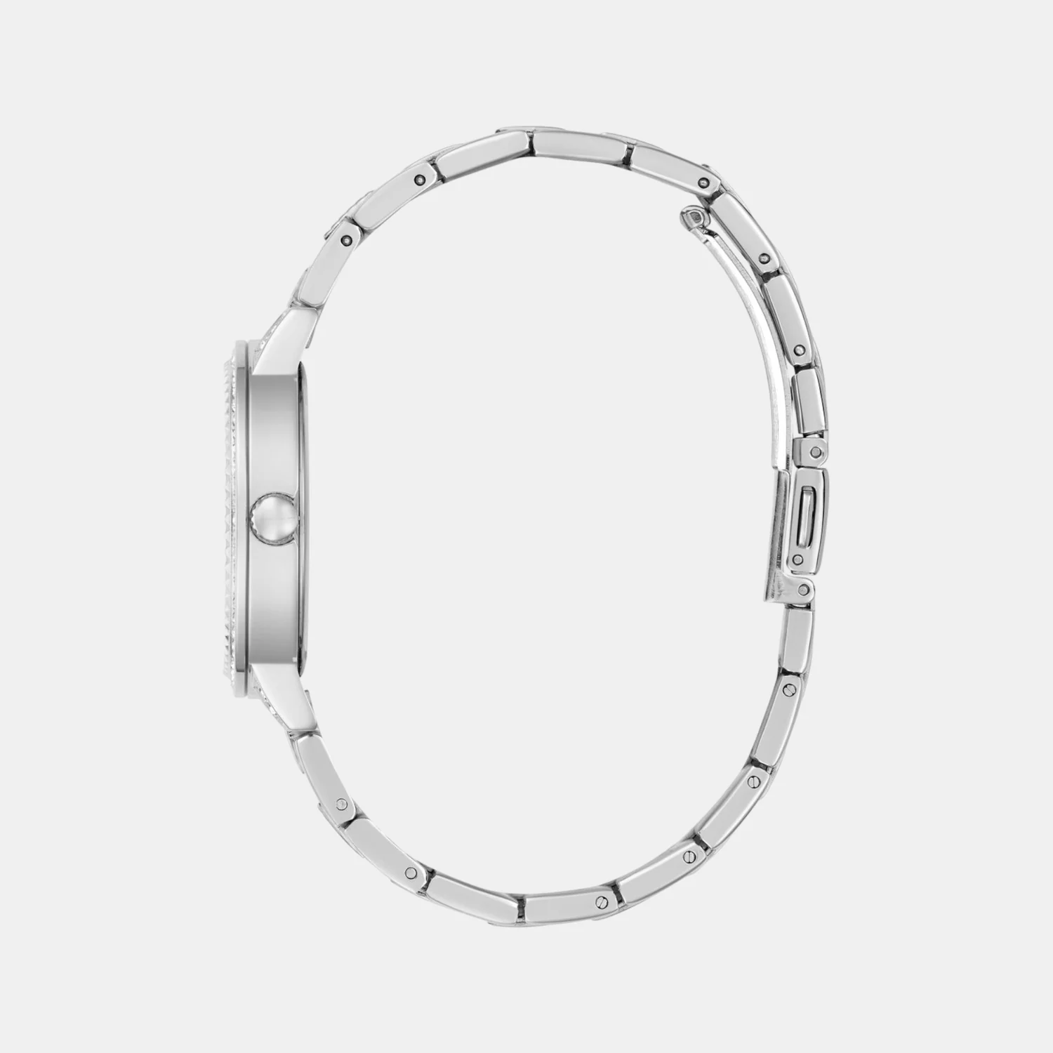 Trend Women Quartz Silver Dial Analog Stainless Steel Watch GW0944L1 - Image 4