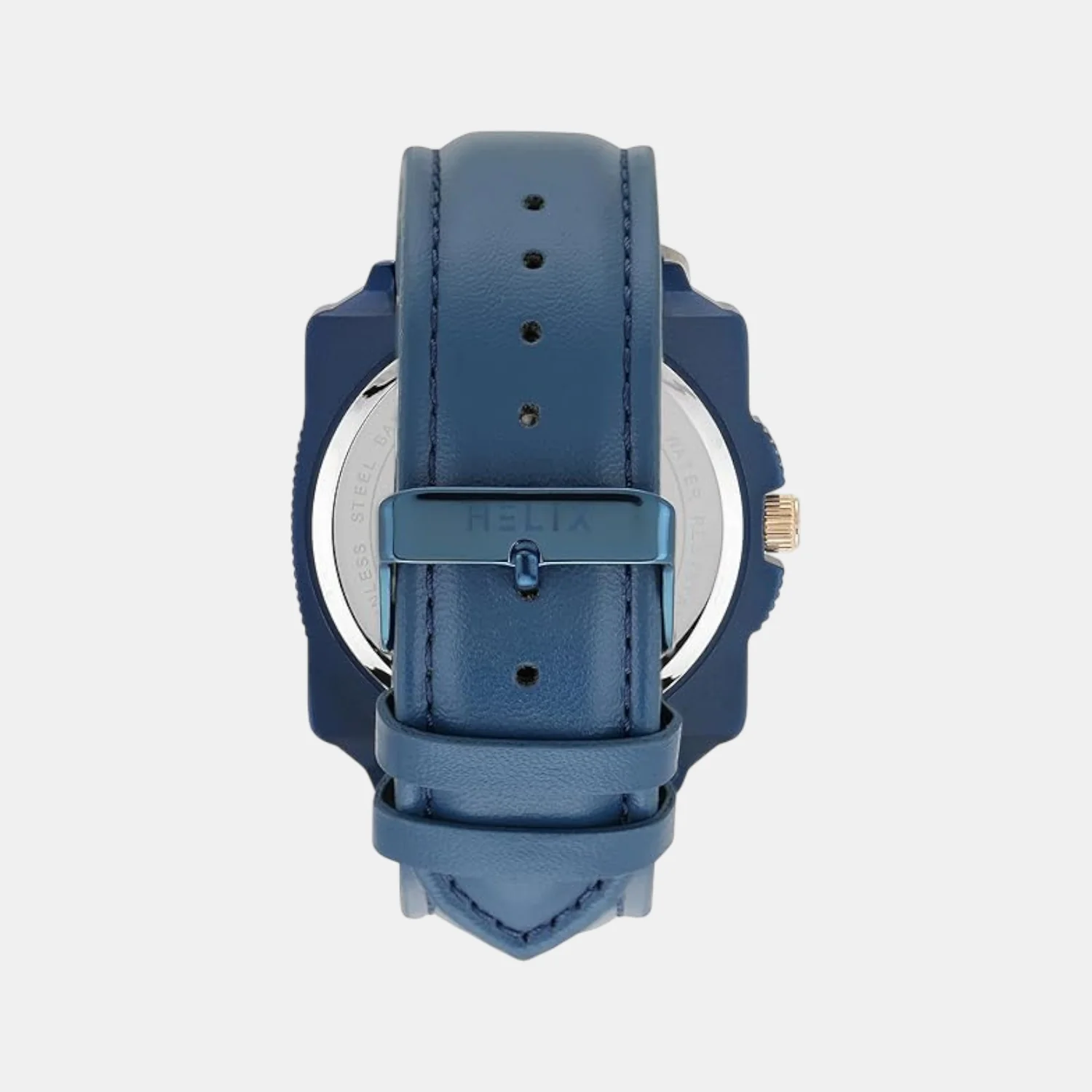 Men Quartz Blue Dial Analog Leather Watch TW062HG01T - Image 5