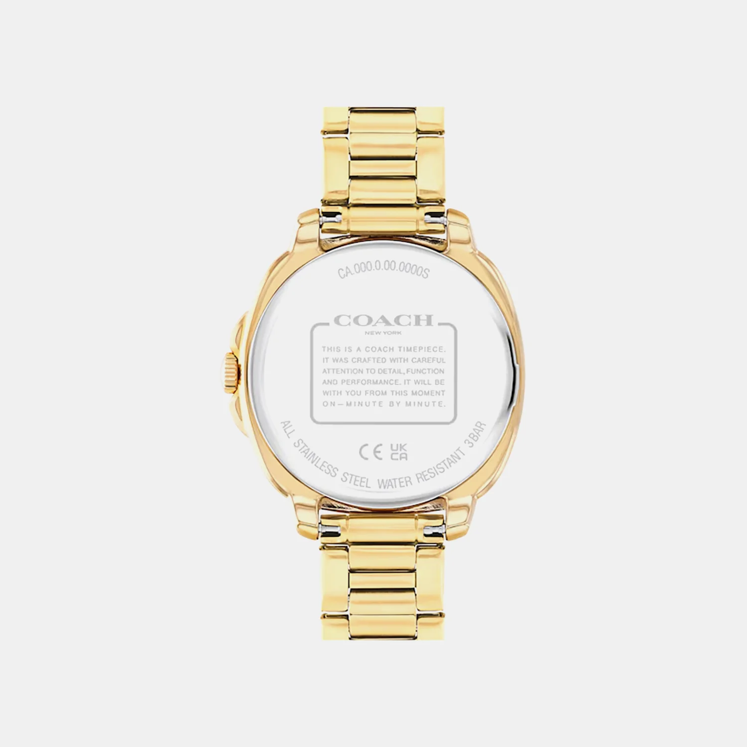 Kitt Women Quartz Silver Dial Analog Stainless Steel Watch 14504636 - Image 3