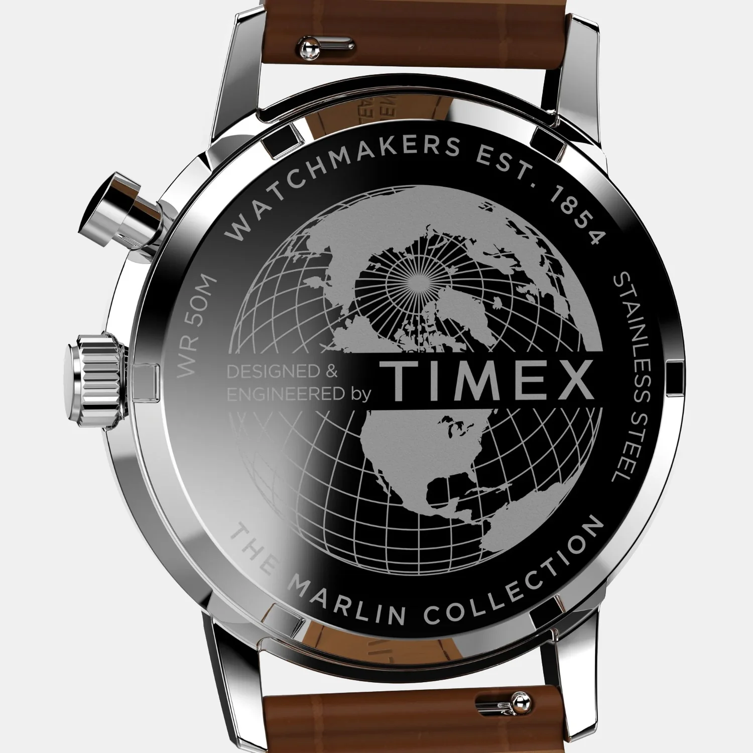 Marlin Men Quartz Green Dial Multi-Function Leather Watch TWEG26800 - Image 4