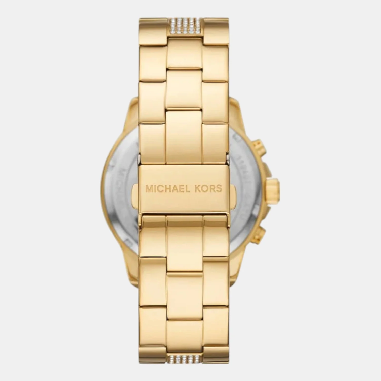 Brynn Women Quartz Gold Dial Chronograph Stainless Steel Watch MK7504 - Image 3