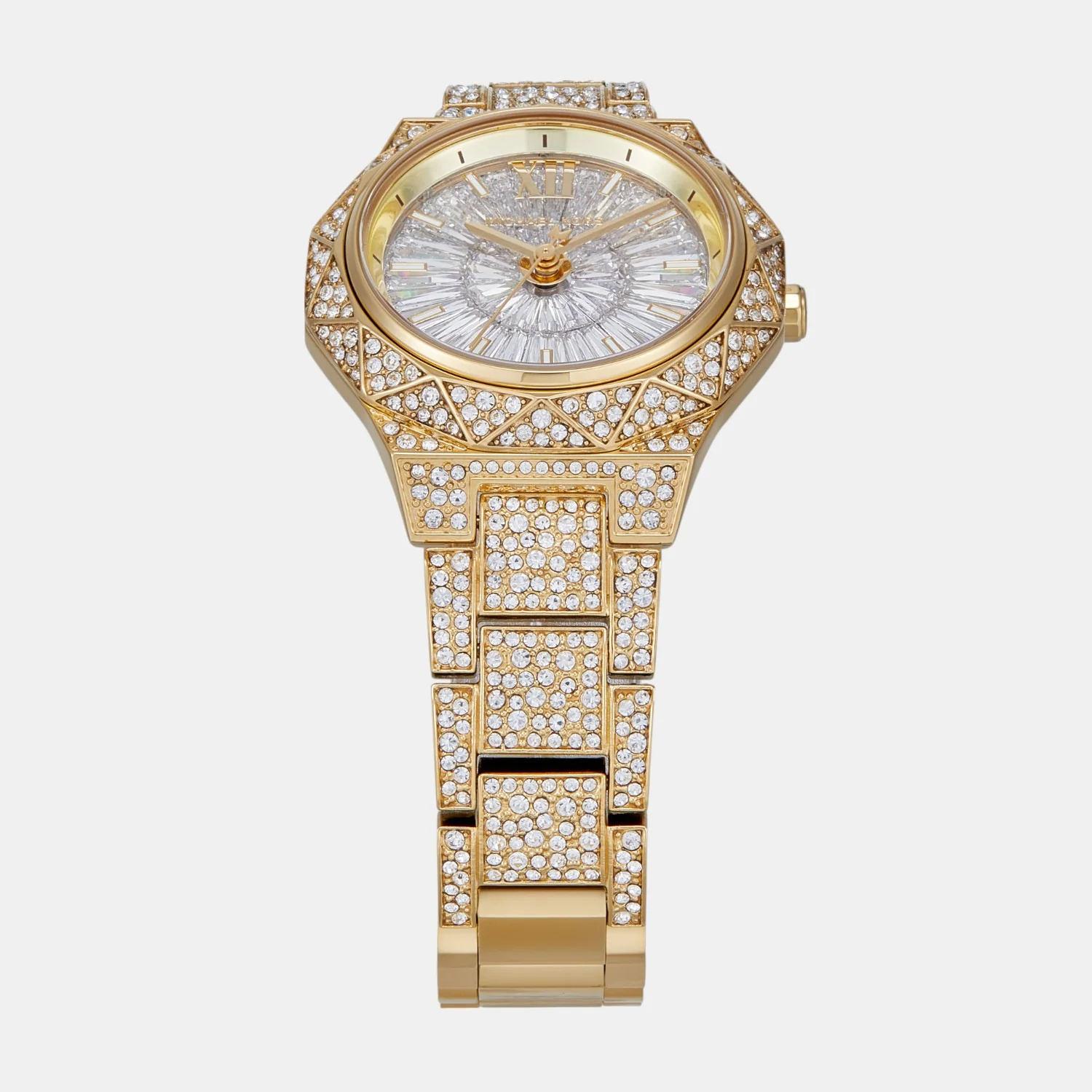 Raquel Women Quartz Silver Dial Analog Stainless Steel Watch MK4890 - Image 3