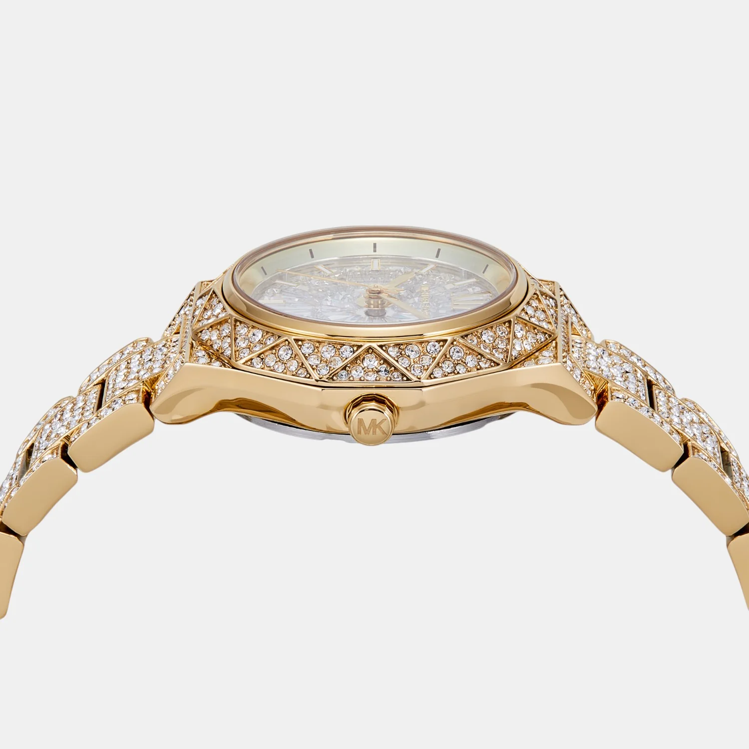 Raquel Women Quartz Silver Dial Analog Stainless Steel Watch MK4890 - Image 6