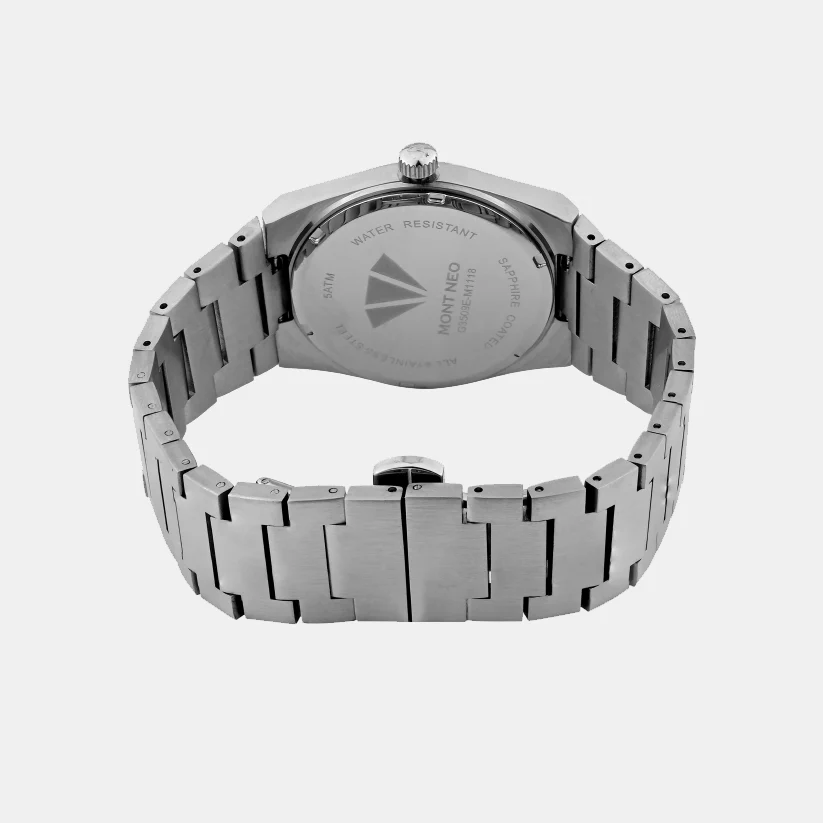 Men Quartz Blue Dial Analog Metal Watch G3509E-M1118 - Image 5