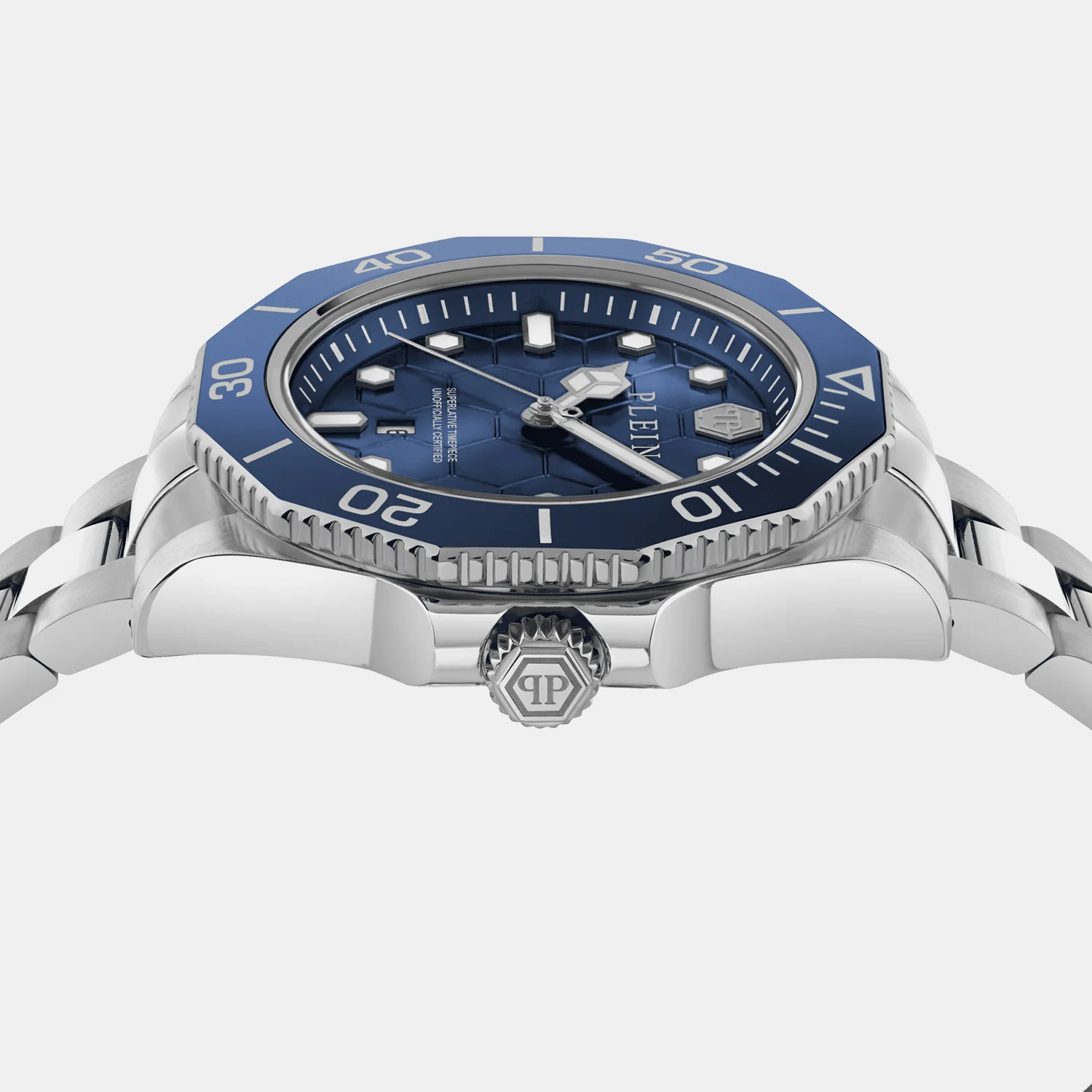 Men Quartz Blue Dial Analog Stainless Steel Watch PW2GA0426 - Image 3