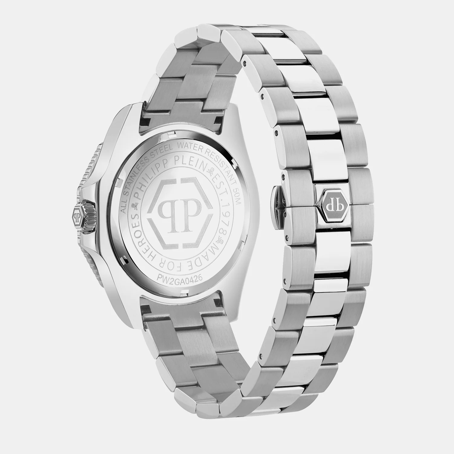 Men Quartz Blue Dial Analog Stainless Steel Watch PW2GA0426 - Image 4