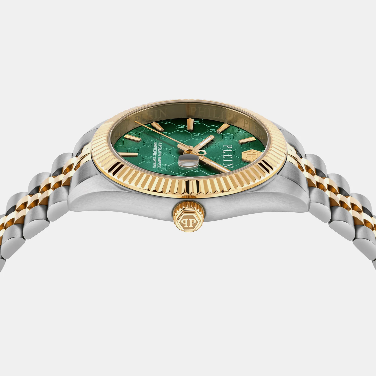 Women Quartz Green Dial Analog Stainless Steel Watch PWYFA0926 - Image 3