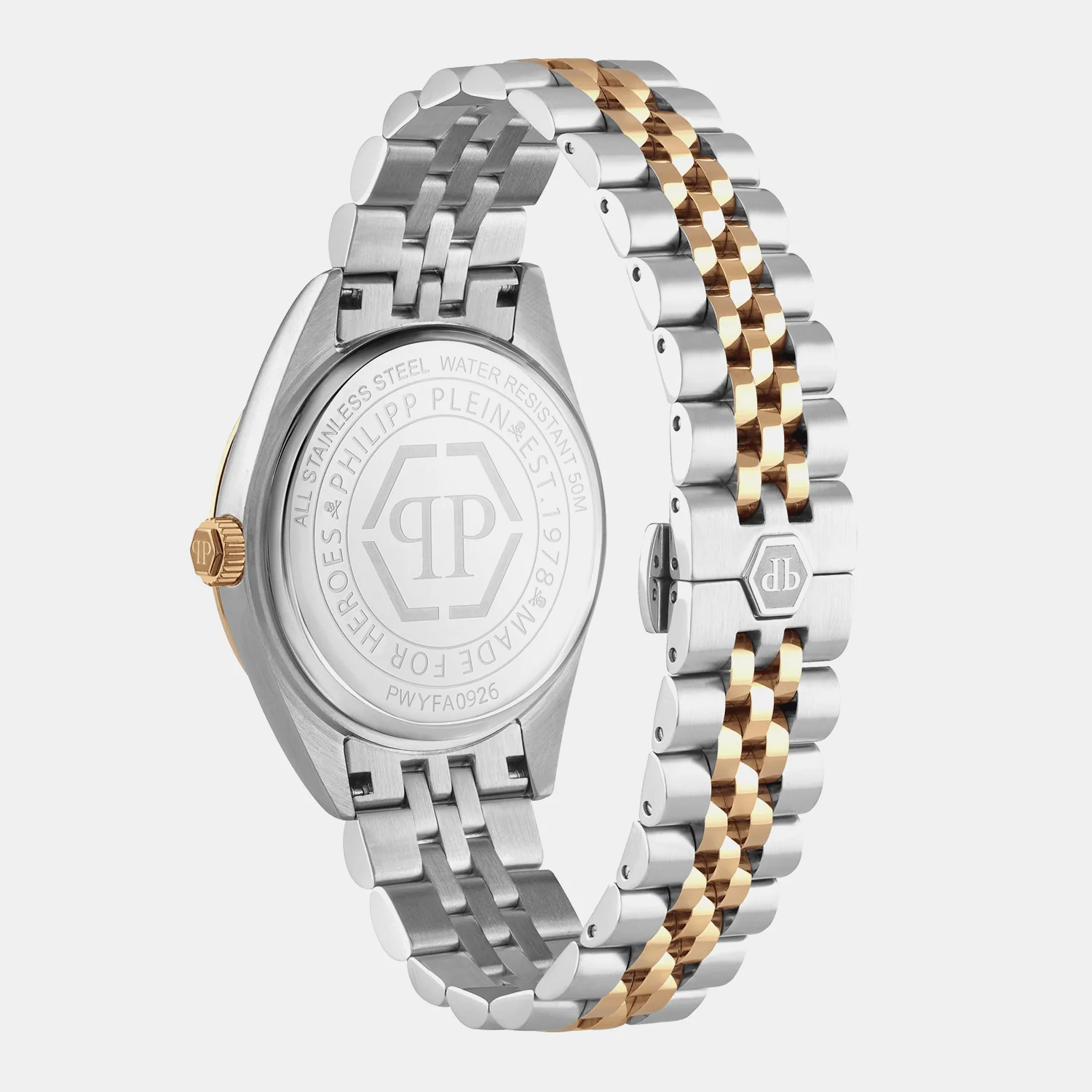 Women Quartz Green Dial Analog Stainless Steel Watch PWYFA0926 - Image 4