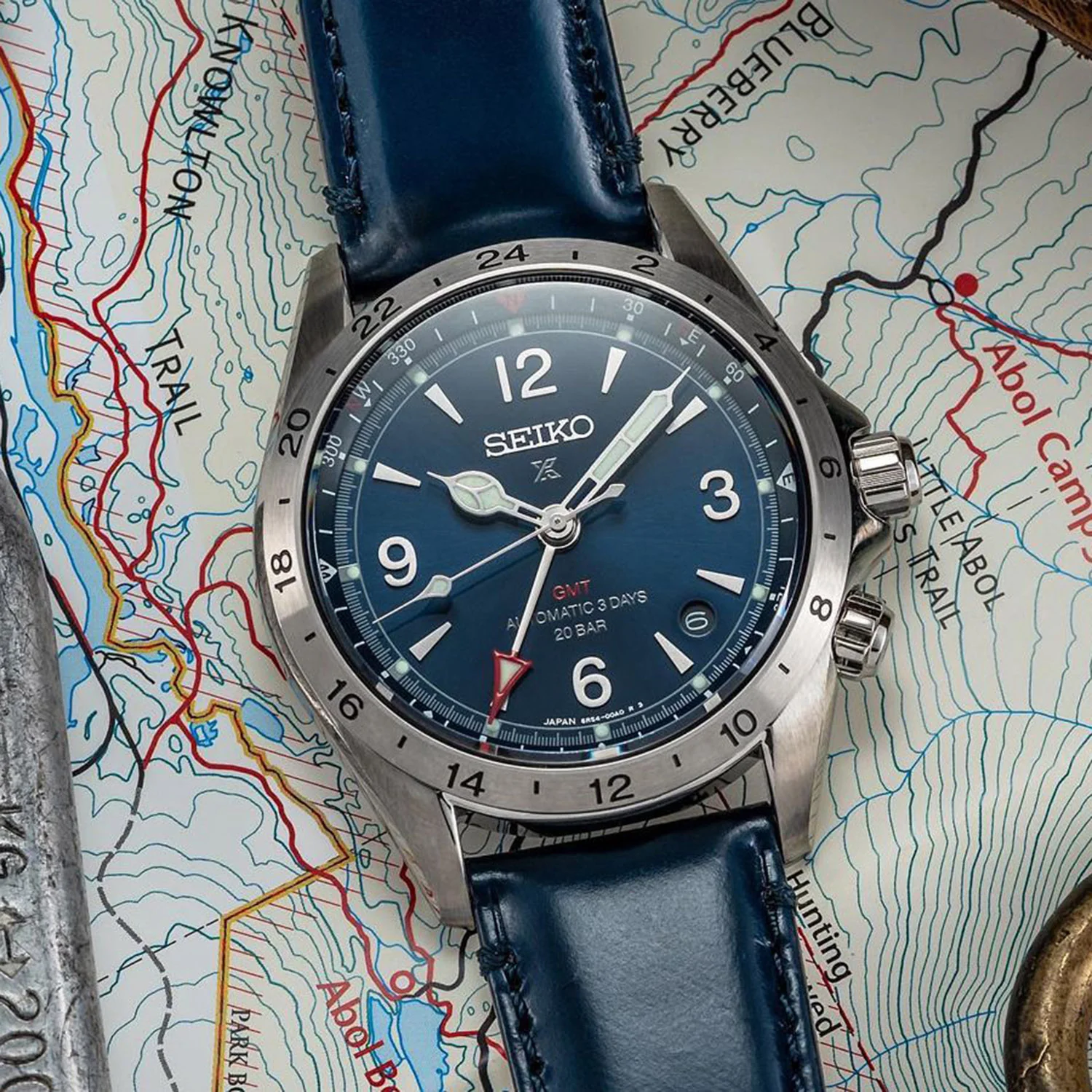 Prospex Men Automatic Blue Dial Analog Leather Watch SPB377J1 - Image 5