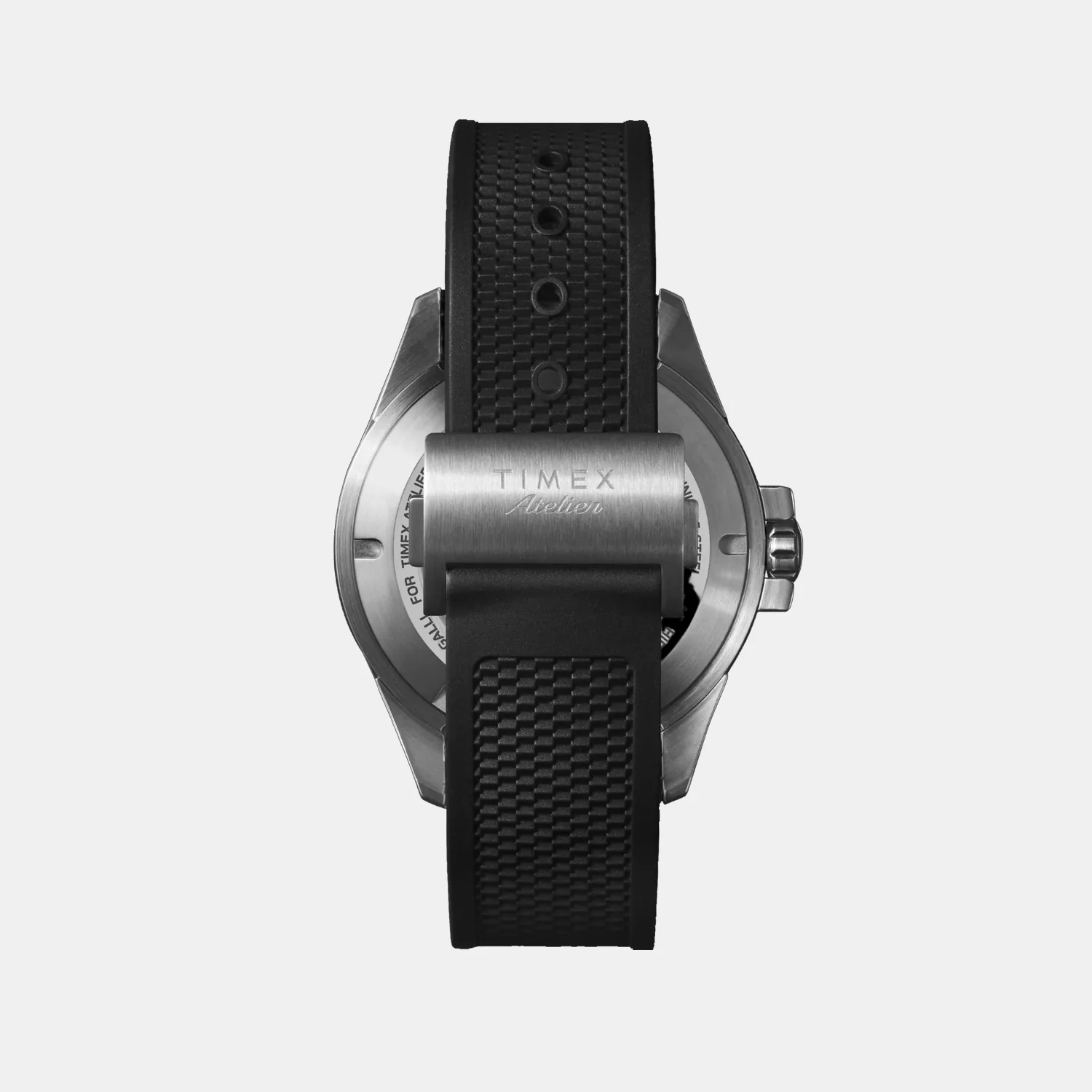 Atelier GMT24 M1a Men Automatic Black Dial Analog NBR Synthetic Rubber Watch TW2Y724004A - Image 5