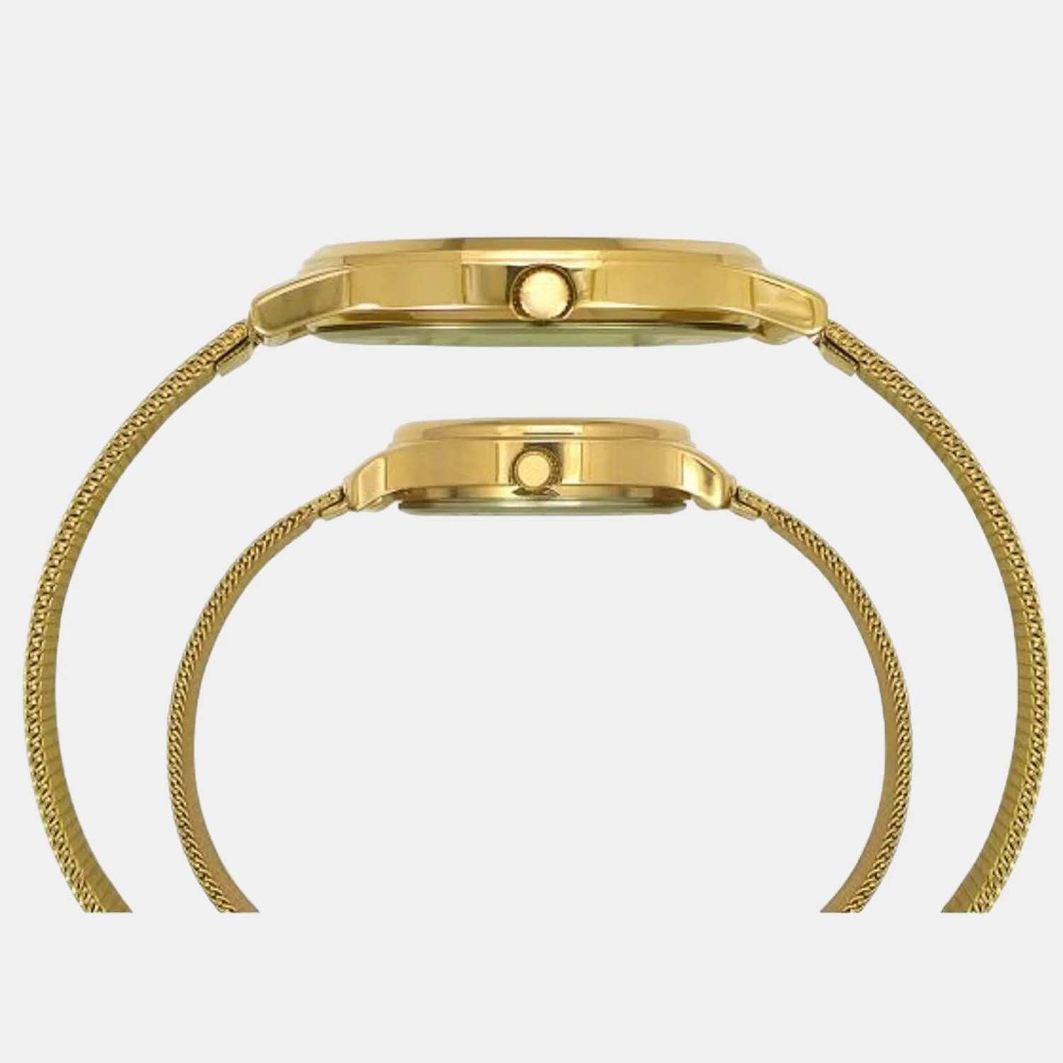 Classics Couple Quartz Silver Dial Analog Stainless Steel Watch TW00PR276 - Image 3