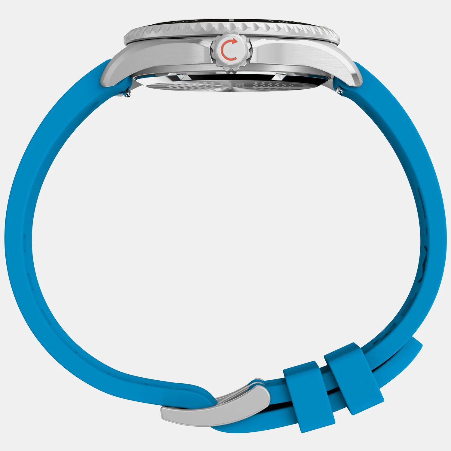 Deepwater Unisex Quartz Blue Dial Analog Rubber Watch TW2Y40400UJ - Image 8